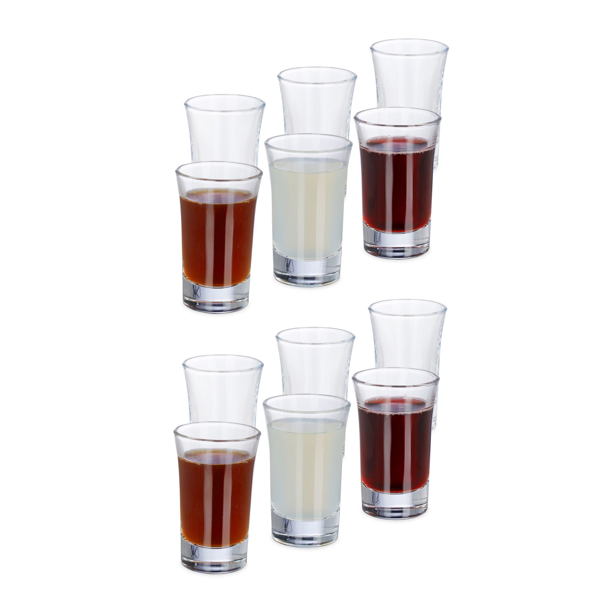 Schnapsgläser 4cl 12er-Set Transparent