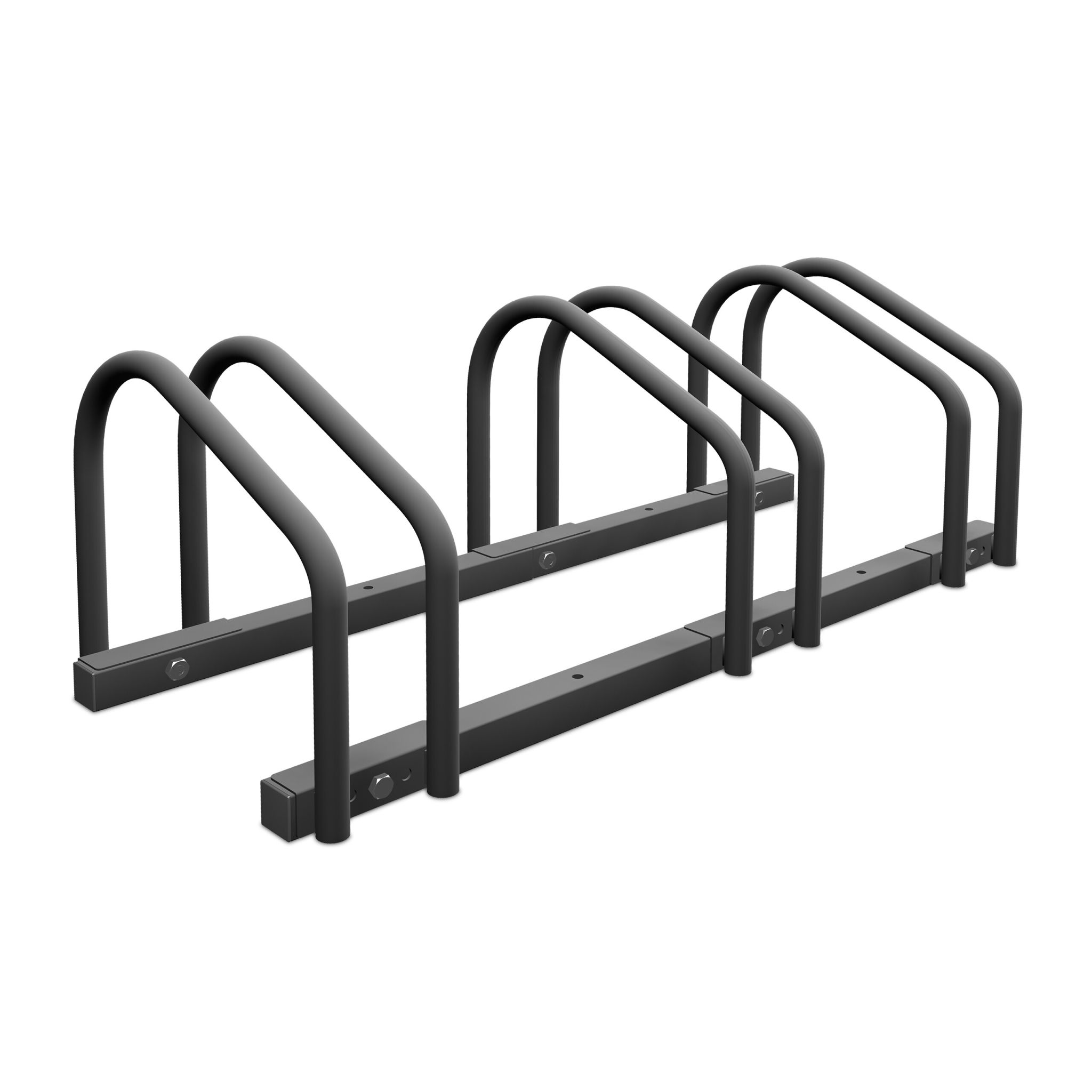 Fahrradständer für 3 Fahrräder Anthrazit