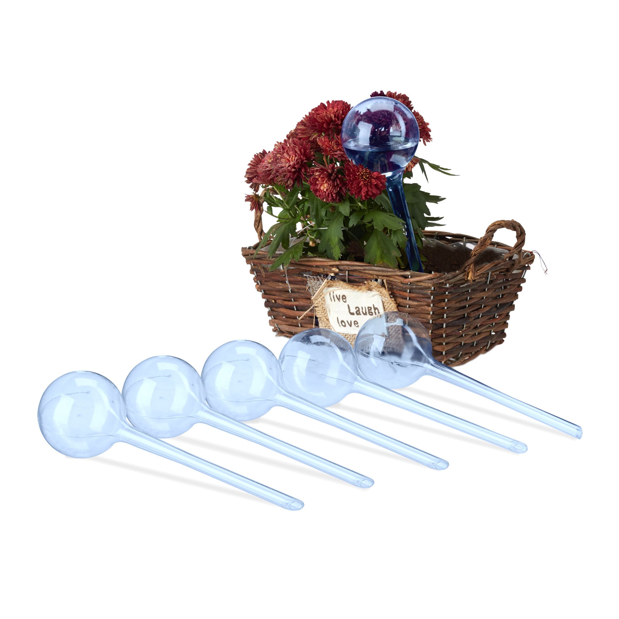 Bewässerungskugeln 6er-Set Blau
