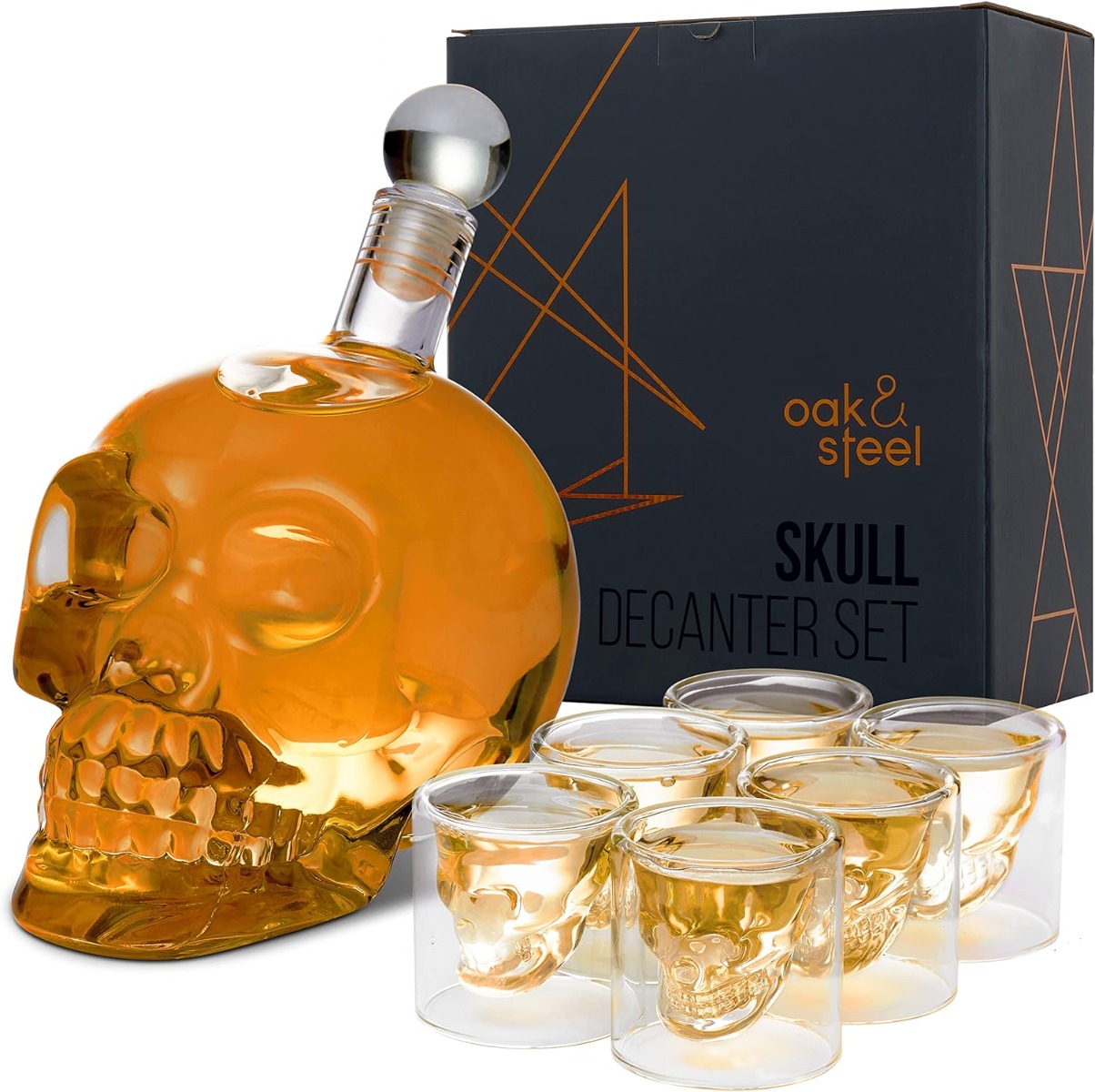 Whisky Gläser & Dekanter Schädel