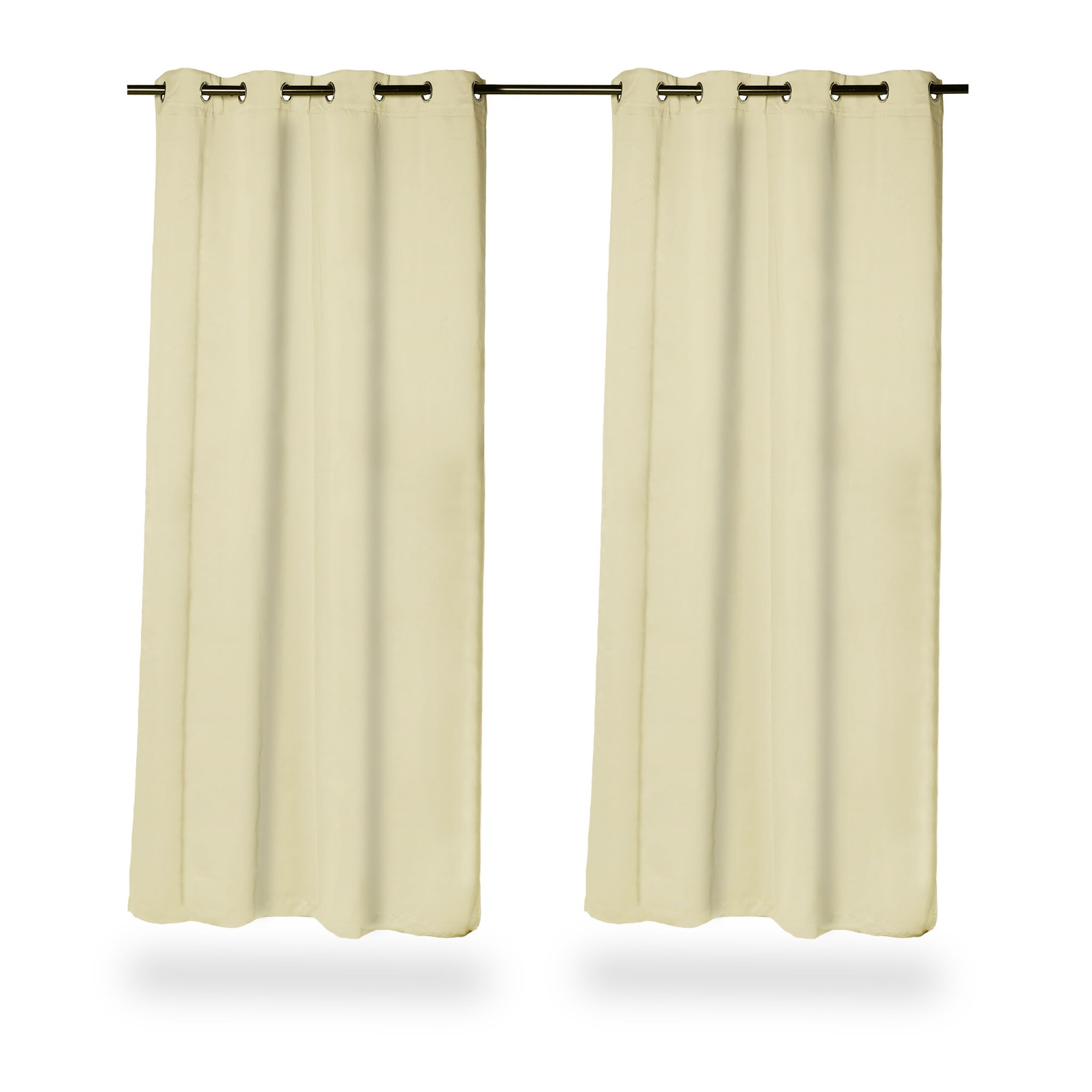 Vorhänge 2er-Set Beige