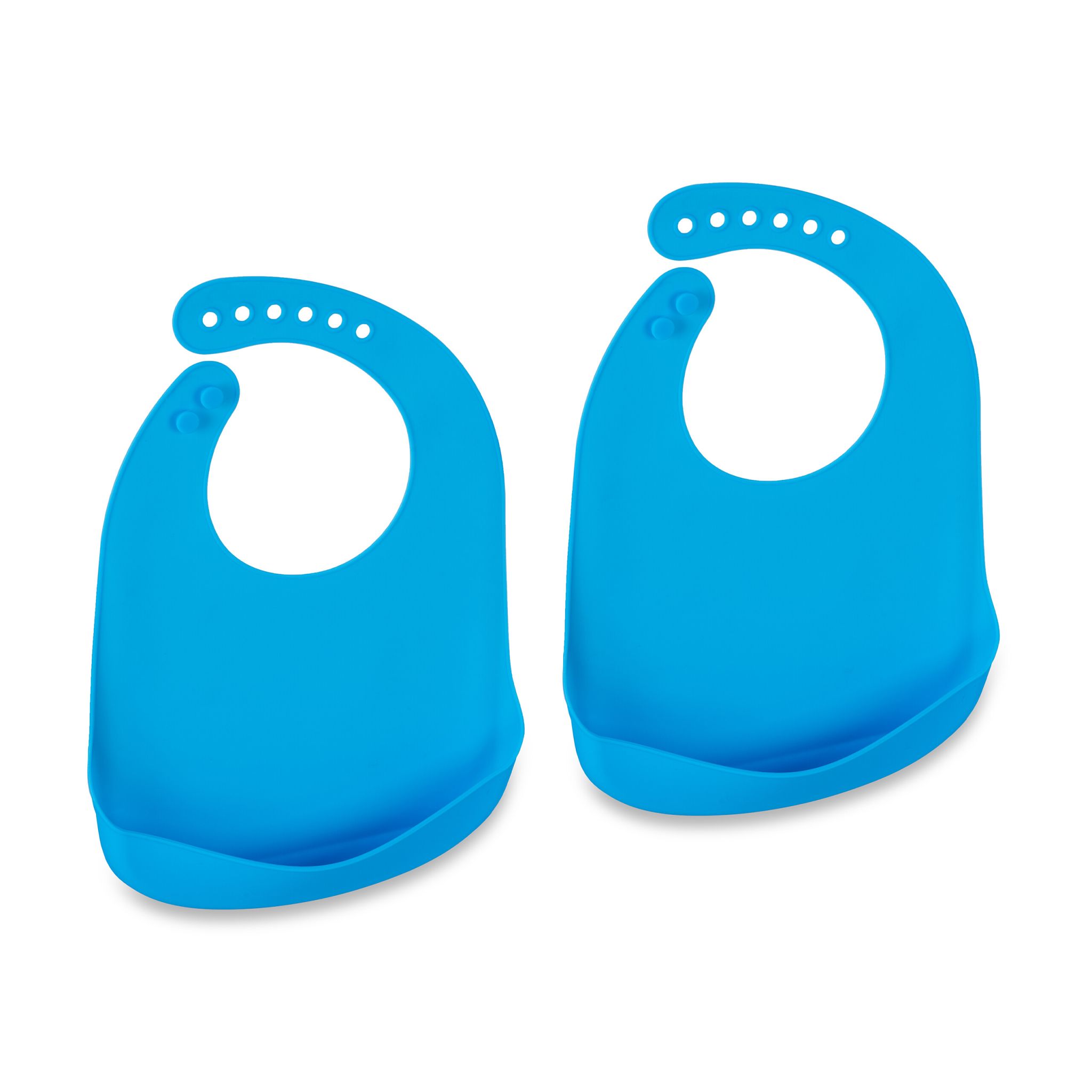 Lätzchen Baby 2er-Set Blau