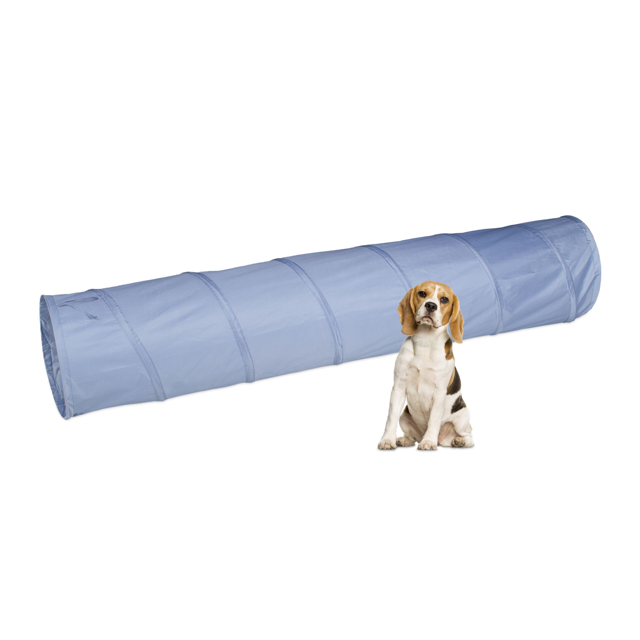 Hundetunnel Agility 2m Grau