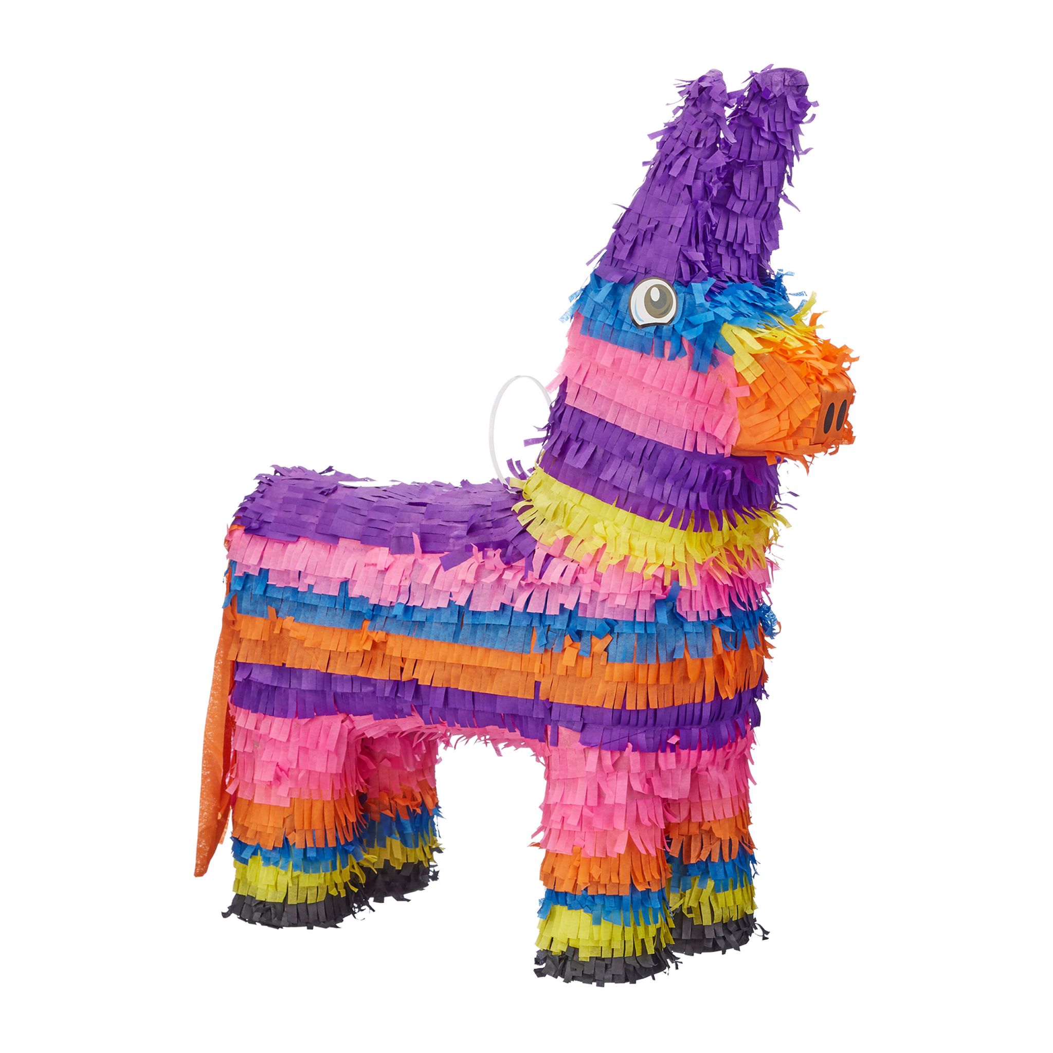 Pinata Esel Lila-Orange-Pink
