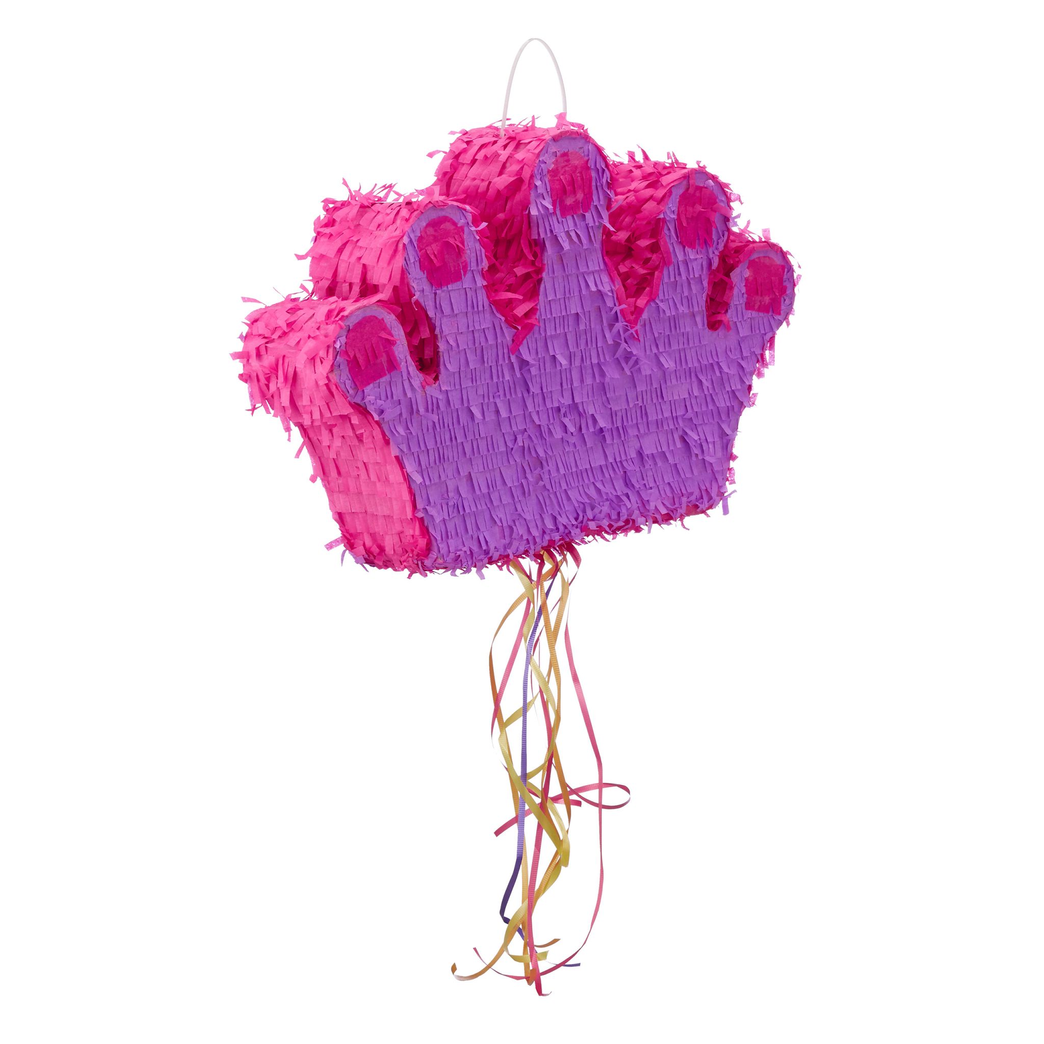 Pinata Krone Lila-Pink