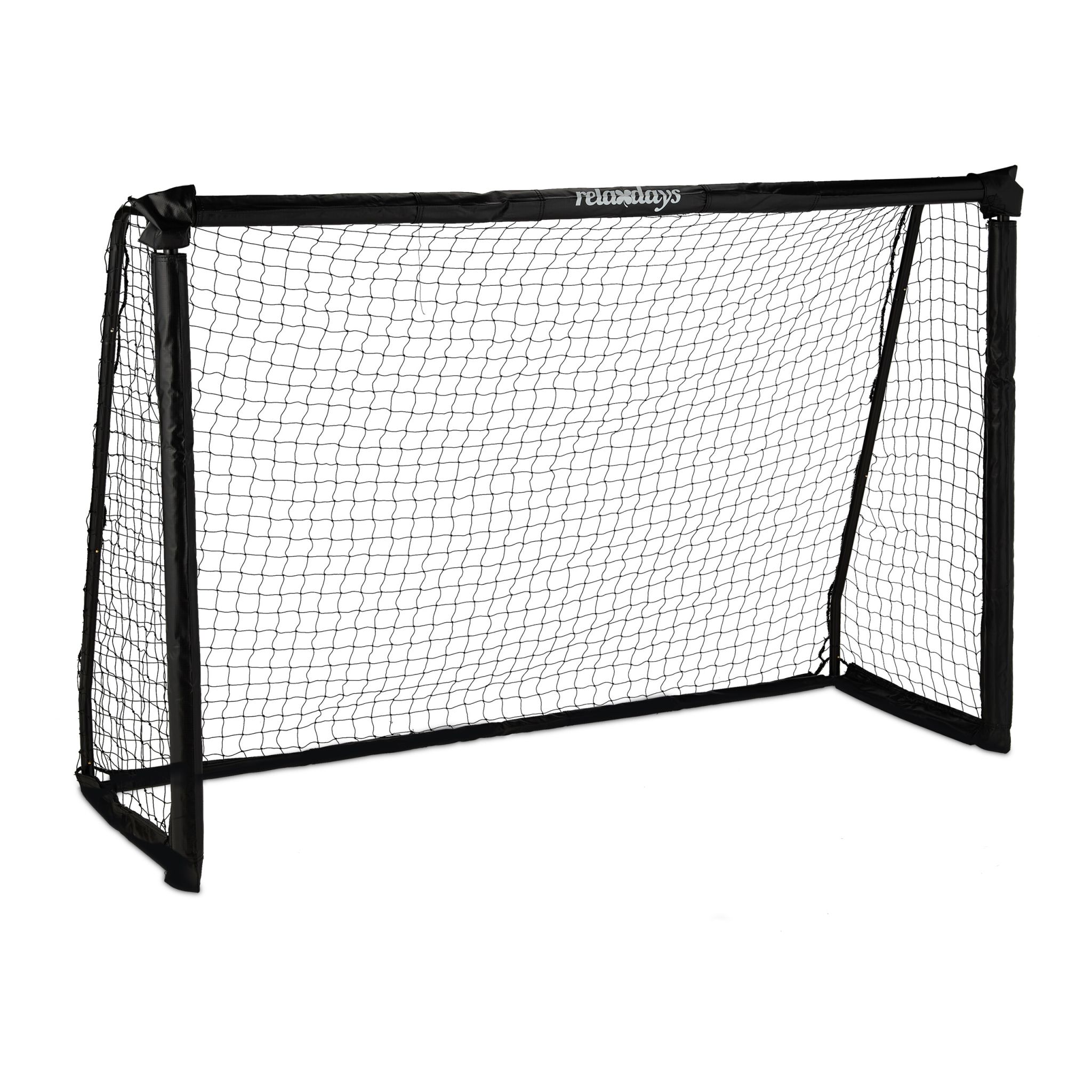 Fussballtor 120 x 180cm Weiss-Schwarz