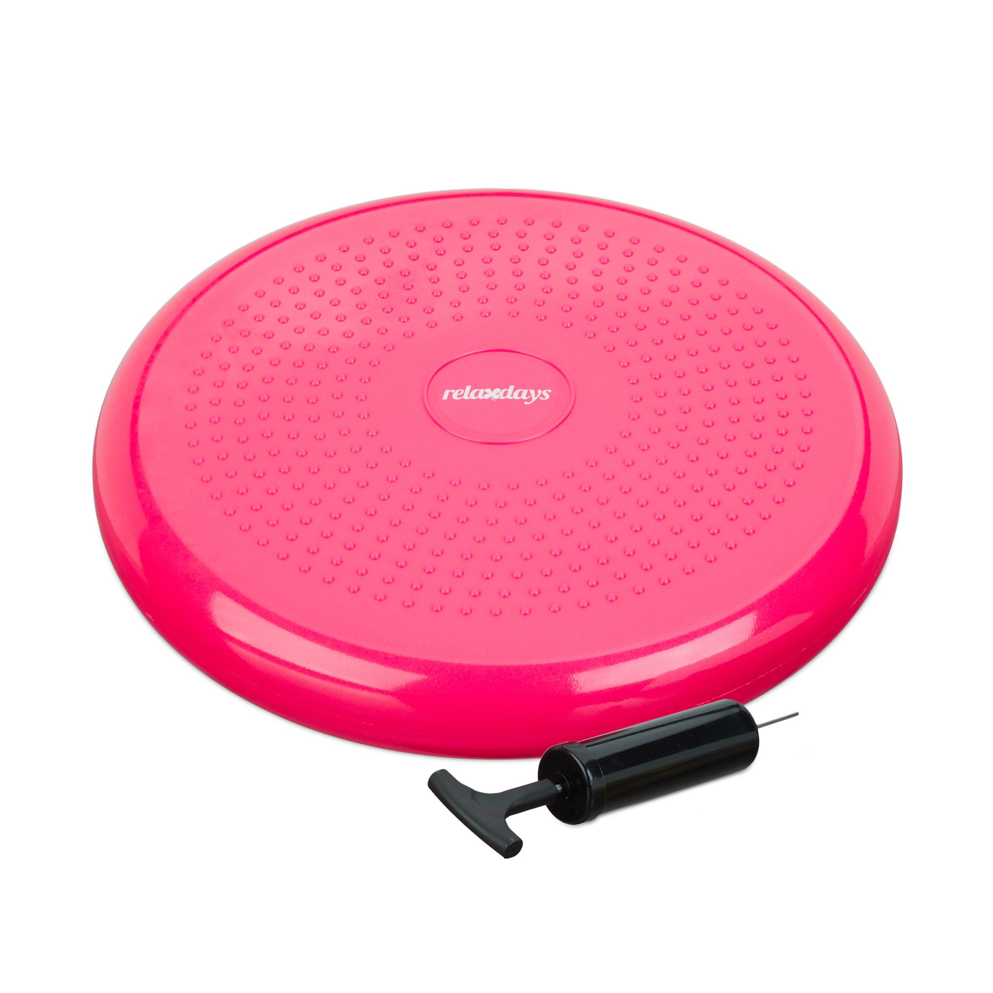 Balance Kissen 33cm mit Luftpumpe Pink