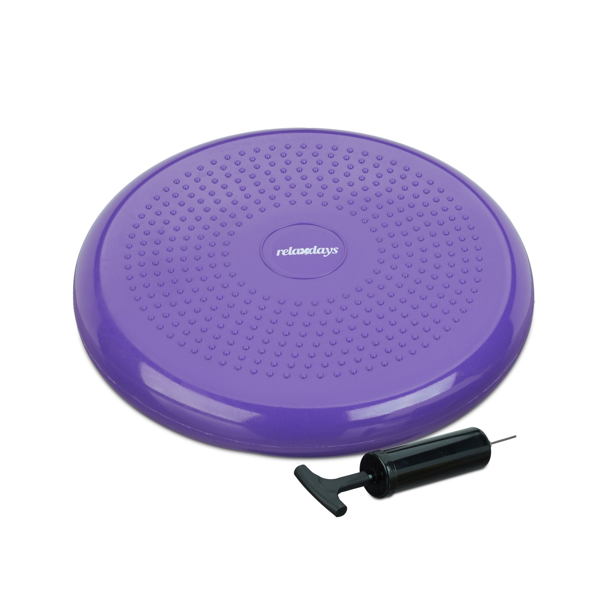Balance Kissen 33cm mit Luftpumpe Lila