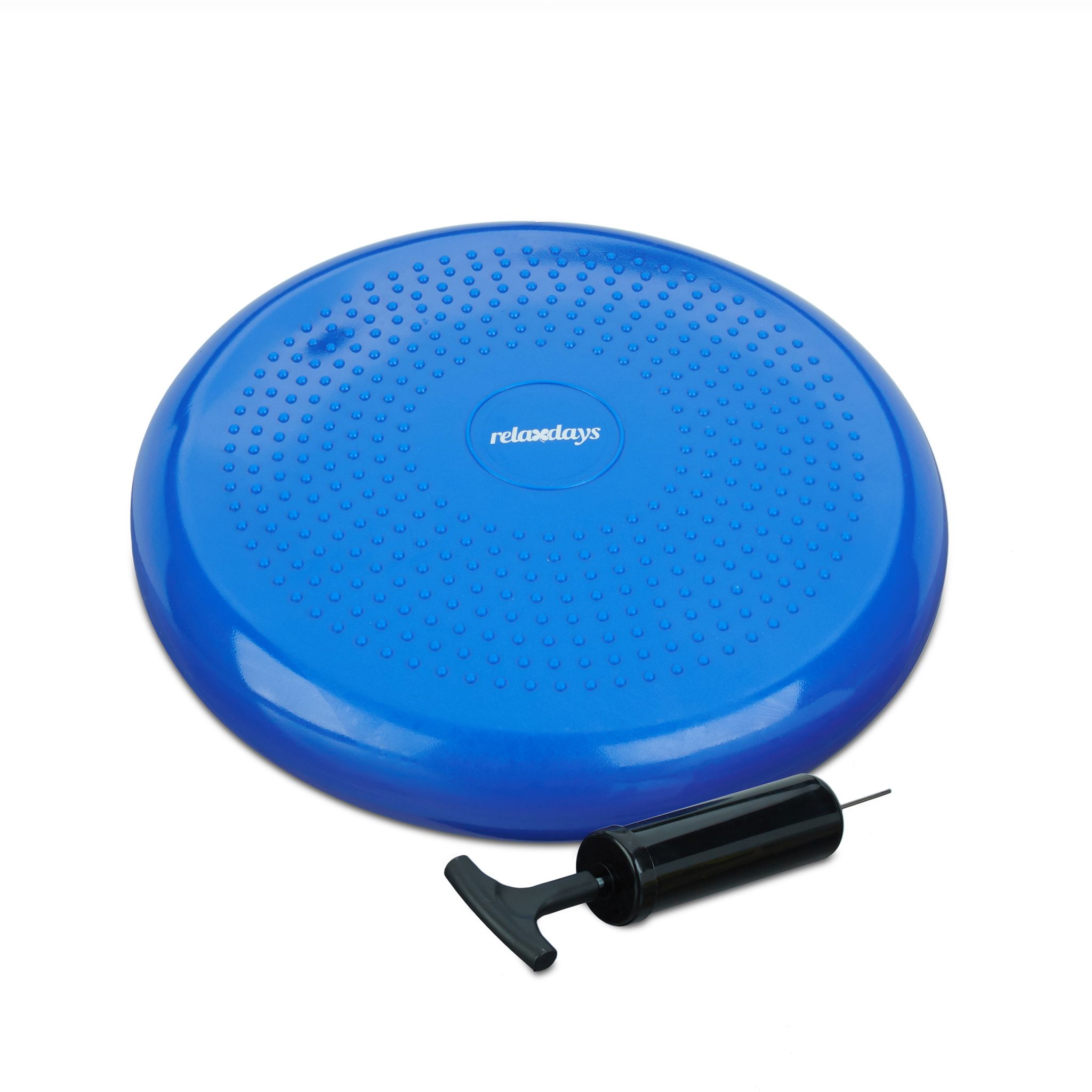 Balance Kissen 33cm mit Luftpumpe Blau