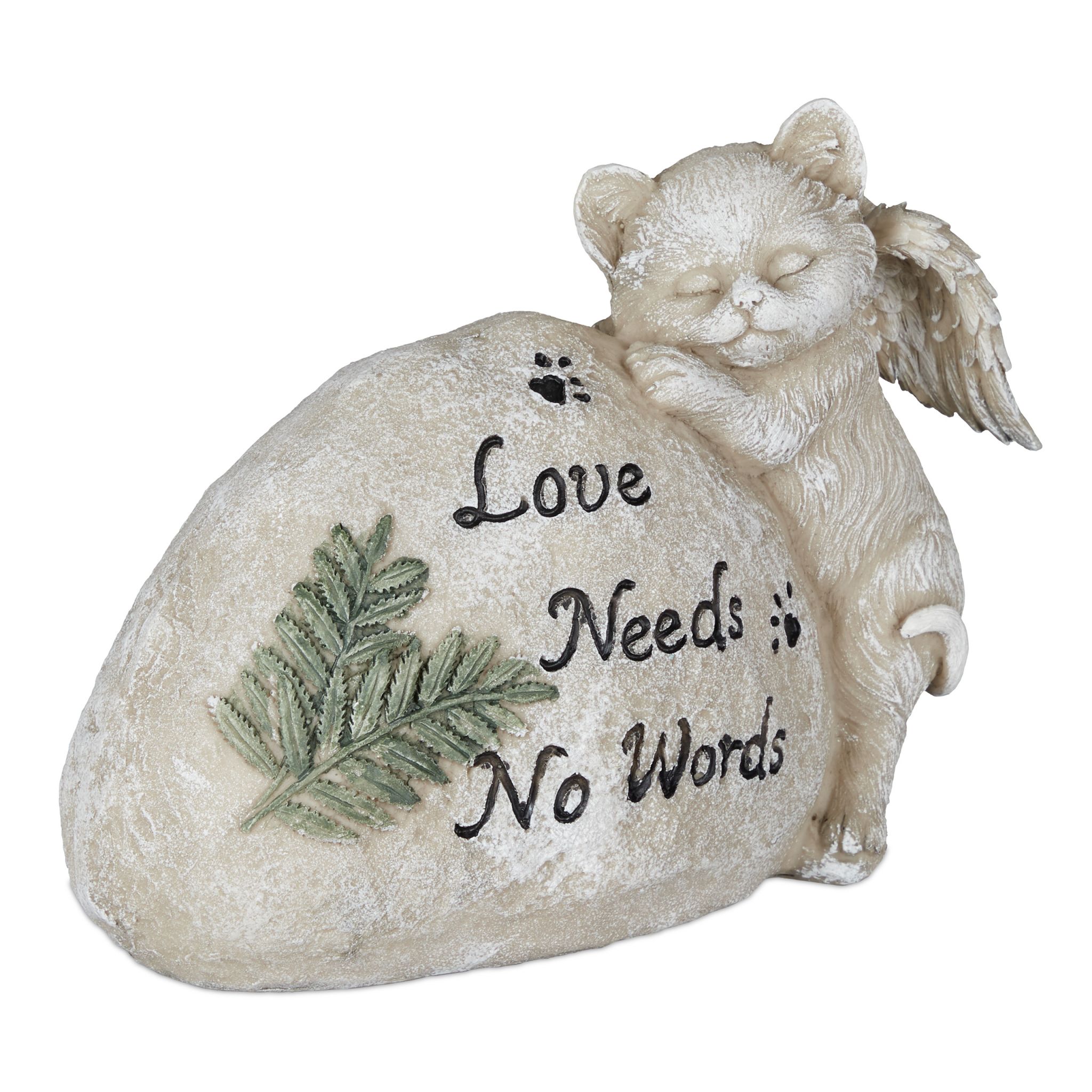 Grabschmuck für Katze Creme-Dunkelgrün-Schwarz