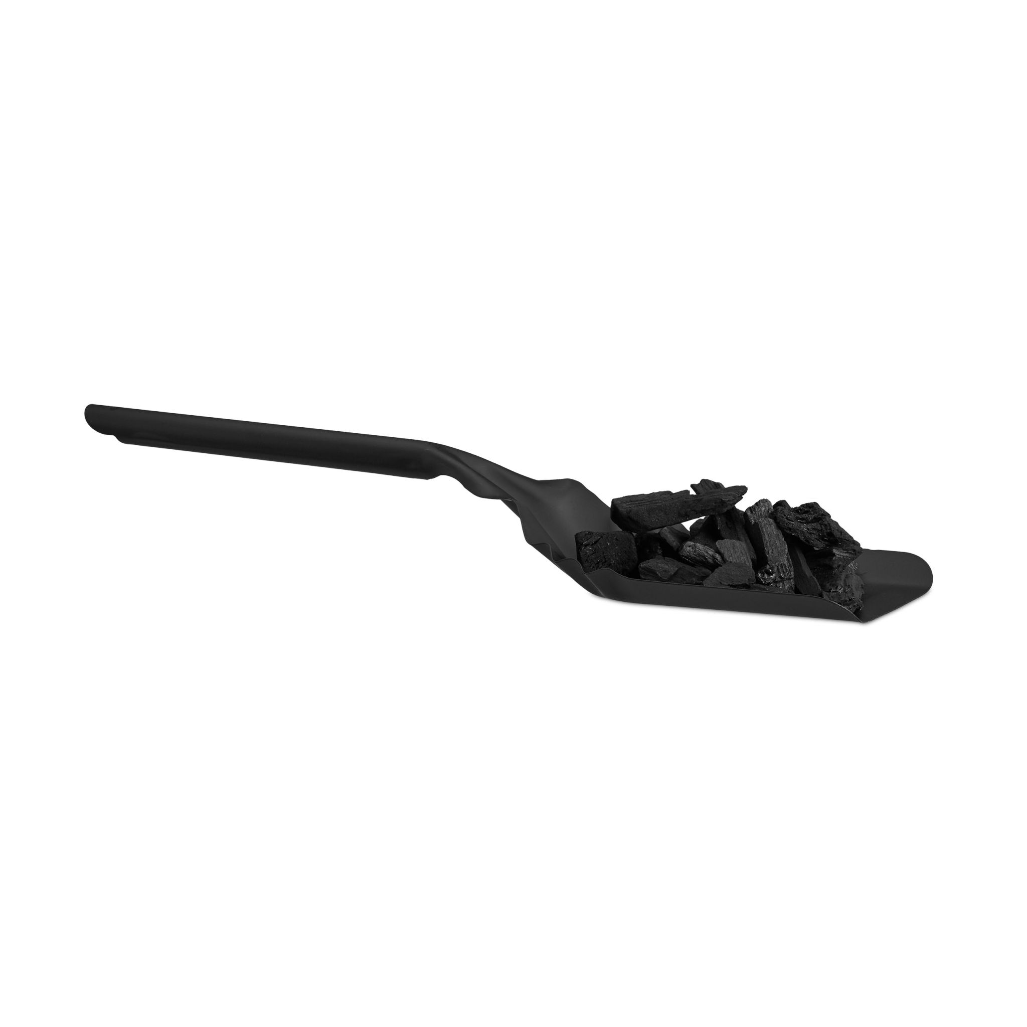 Kohlenschaufel flach Schwarz