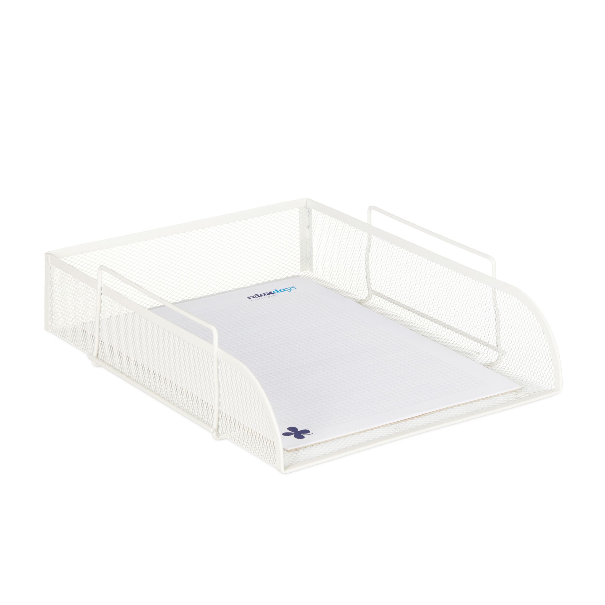 Dokumentenablage stapelbar Weiss