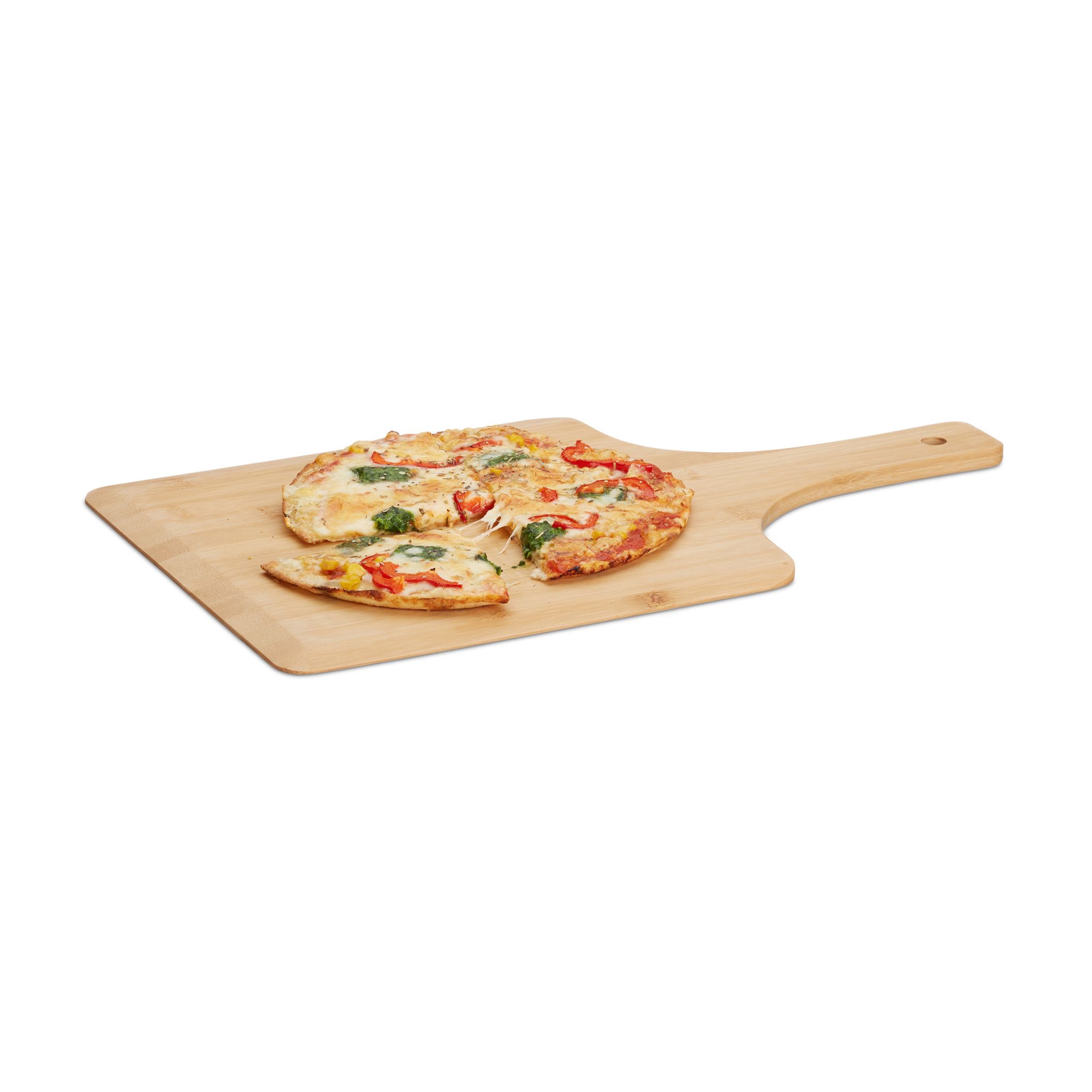 Pizzaschieber XL Bambus Hellbraun
