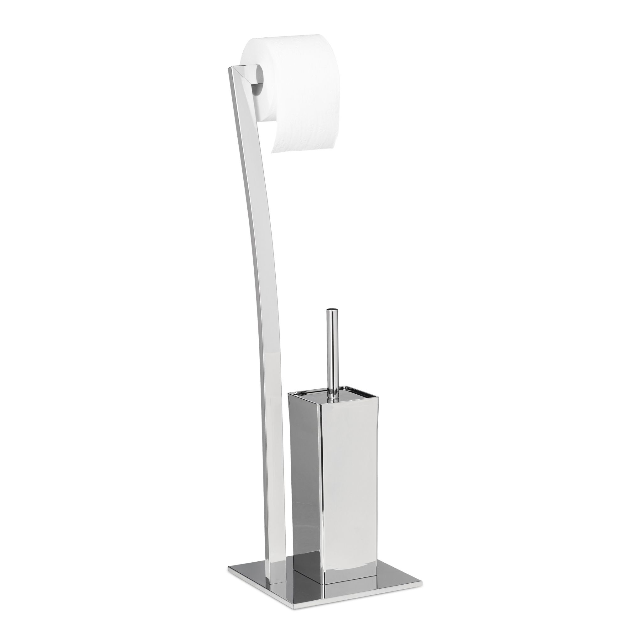 WC Garnitur WIMEDO Edelstahl Silber
