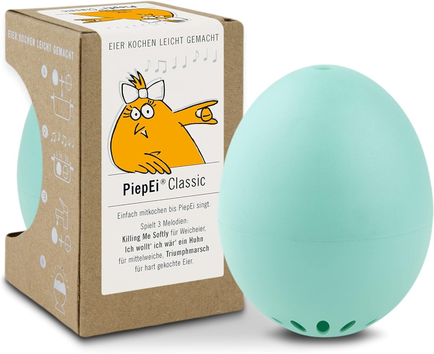 Singende Eieruhr Classic türkis