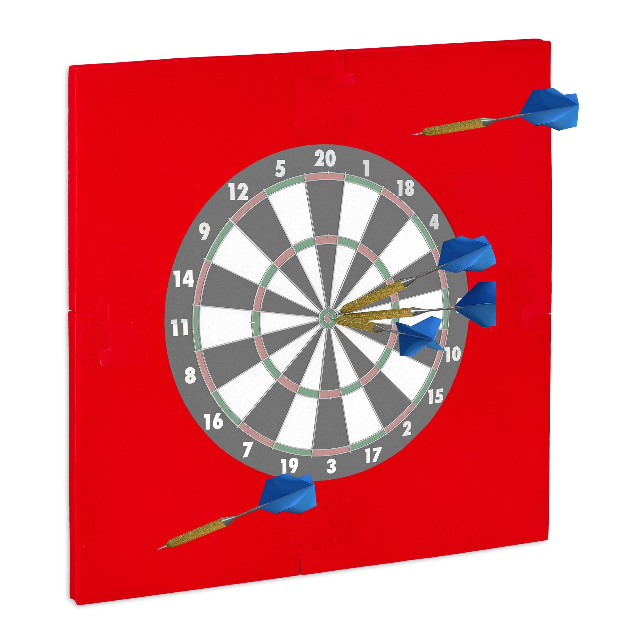 Dartscheibe Schutzring R6 Rot