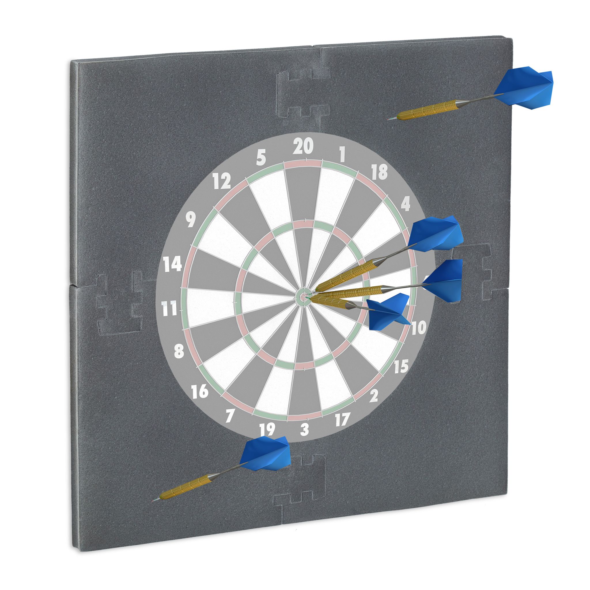 Dartscheibe Schutzring R6 Grau