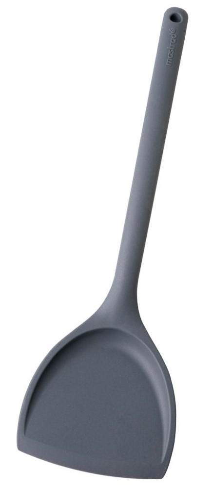 Pfannenwender Wok Silikon Grau