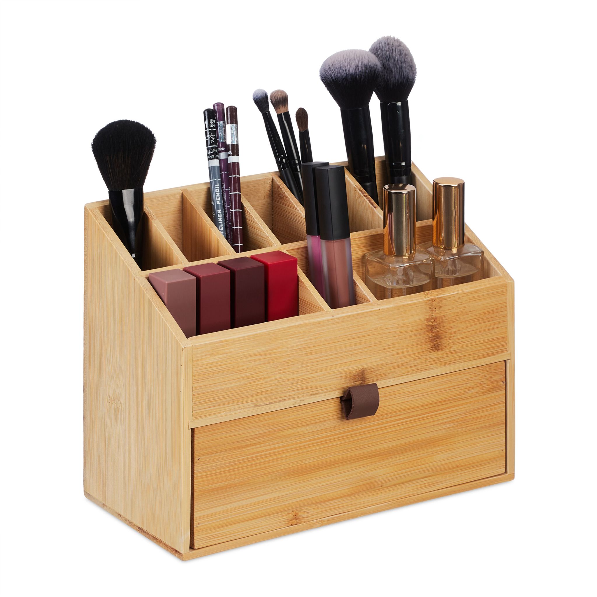 Kosmetik Organizer Hellbraun