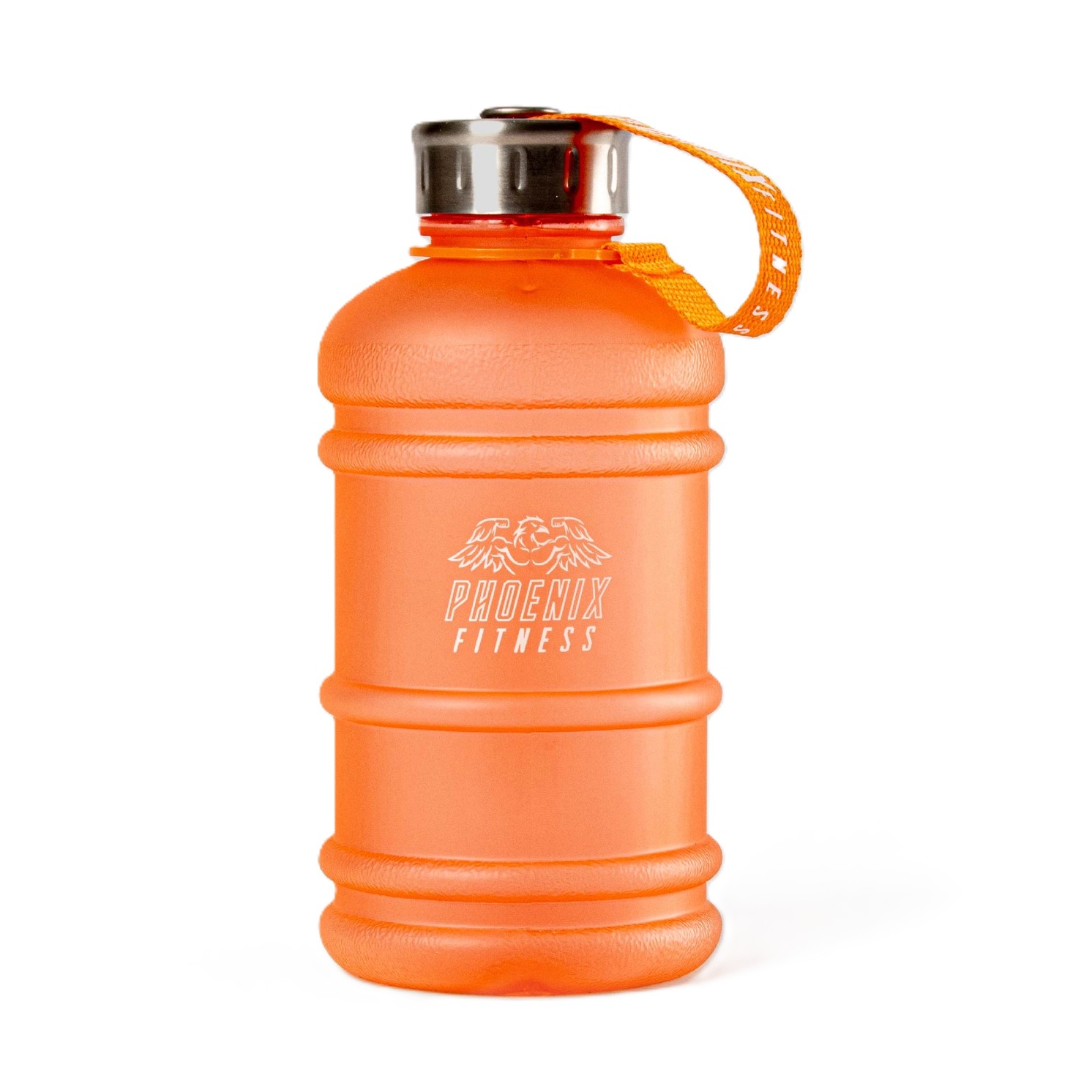 Fitness Trinkflasche 1 Liter Orange