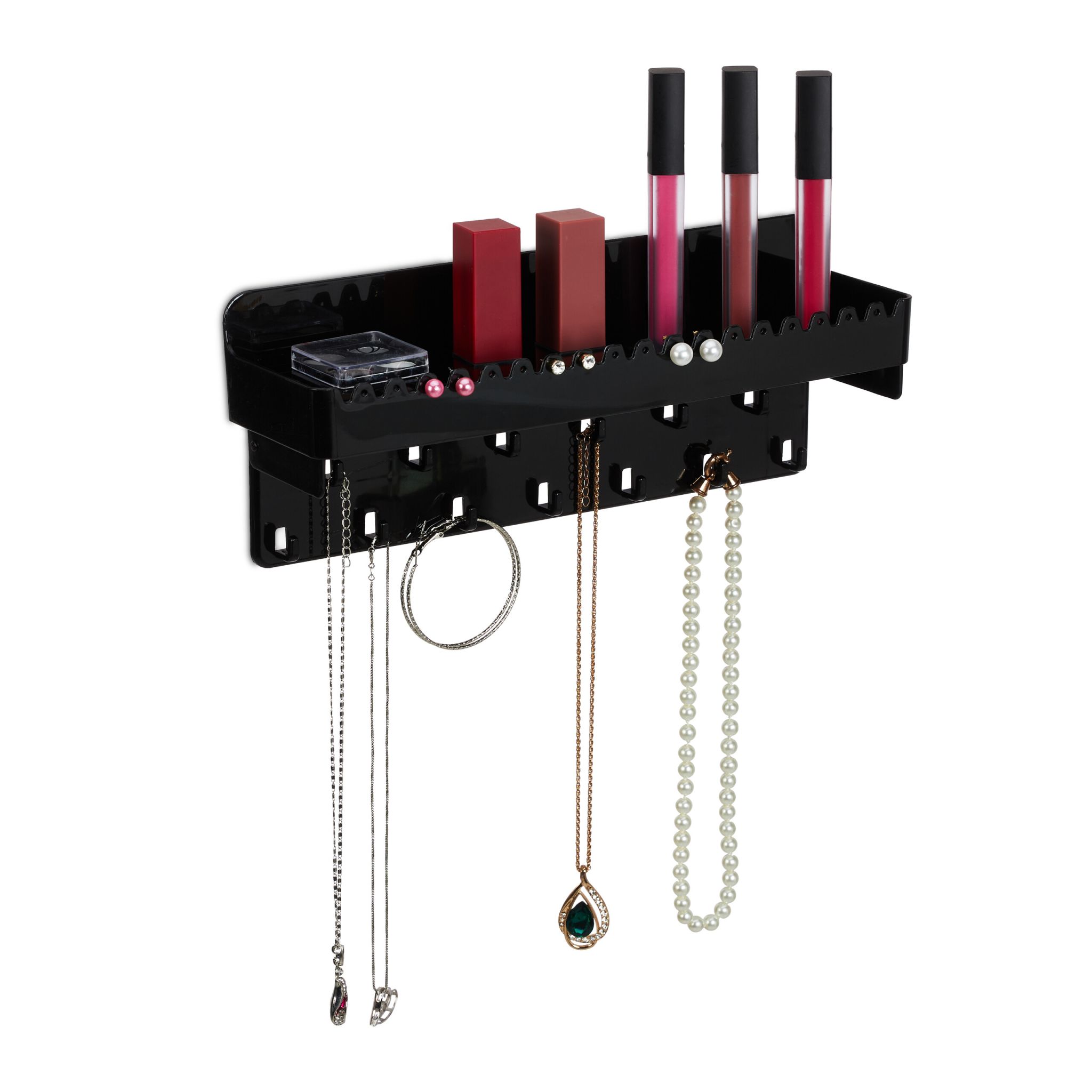 Schmuckhalter Wand Schwarz
