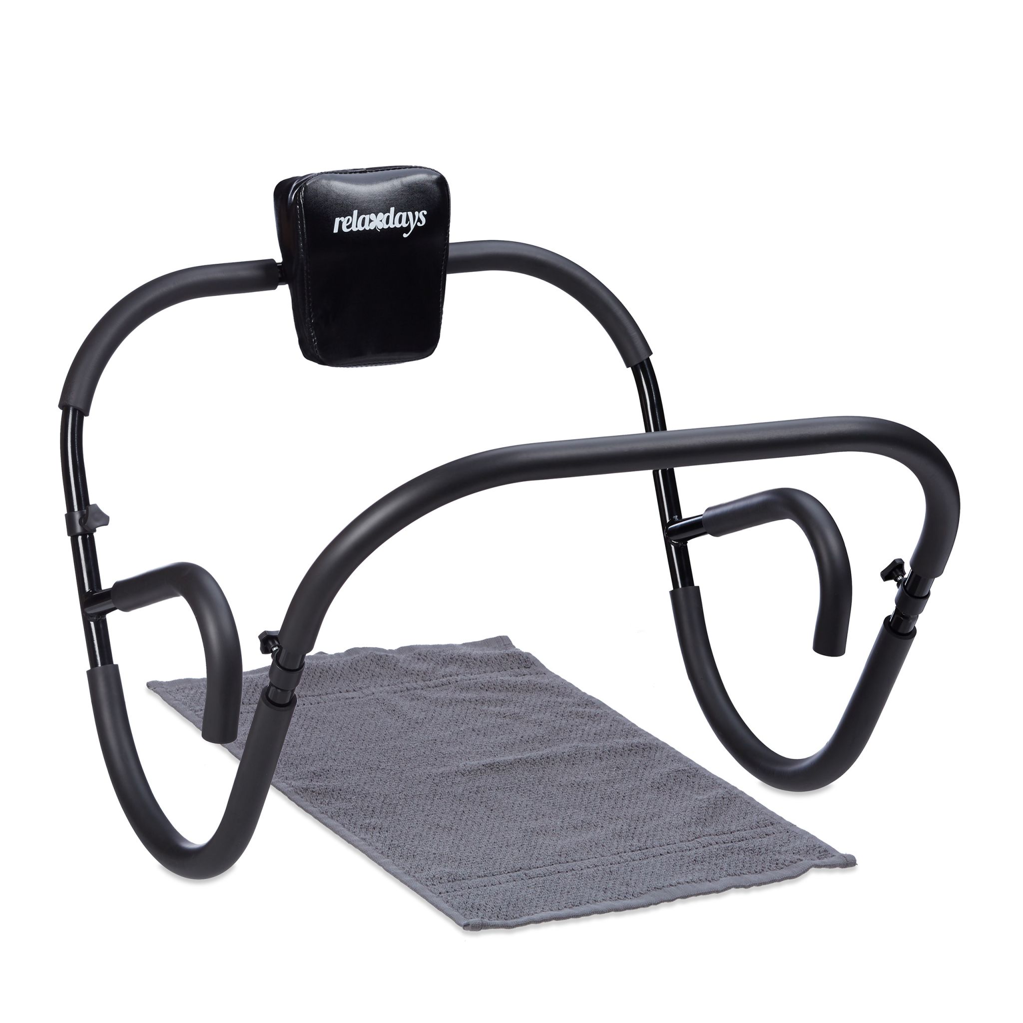 Bauchtrainer AB Roller Schwarz