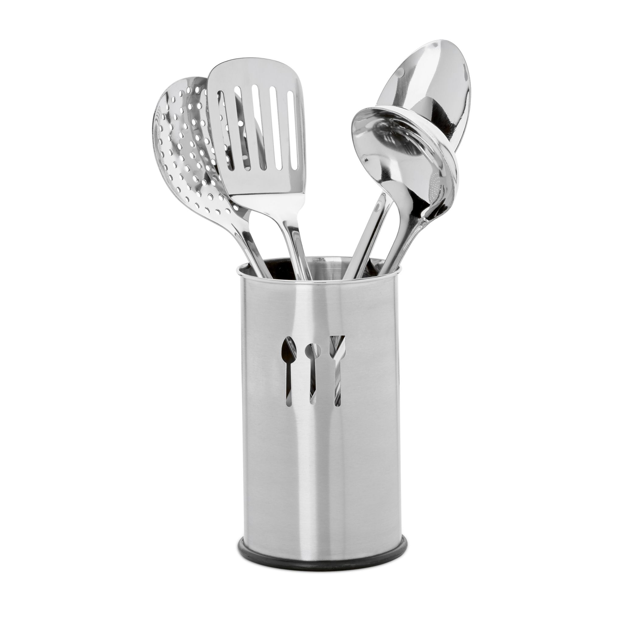 Küchenhelfer-Set Edelstahl Silber