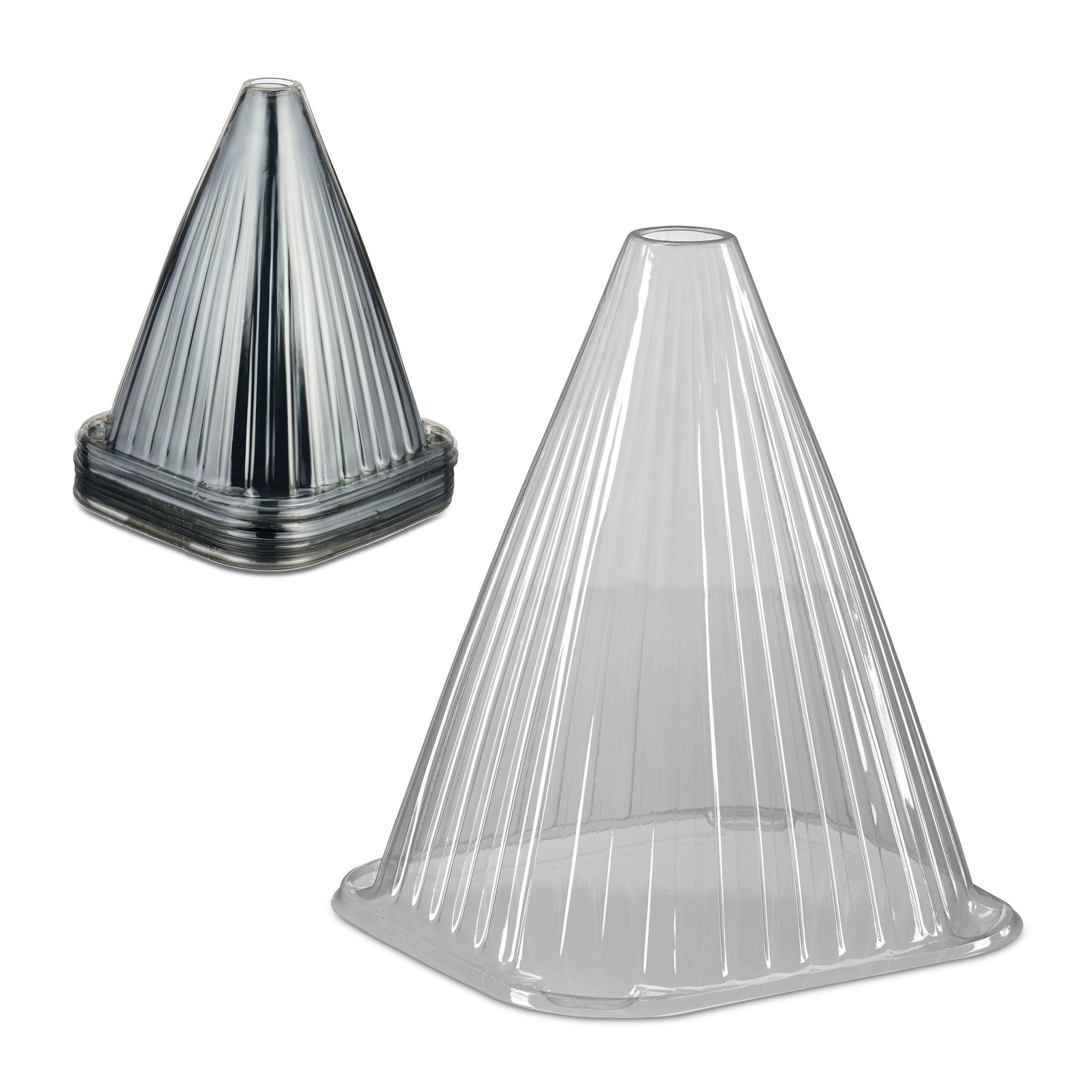 Pflanzenhut 32er-Set Grau