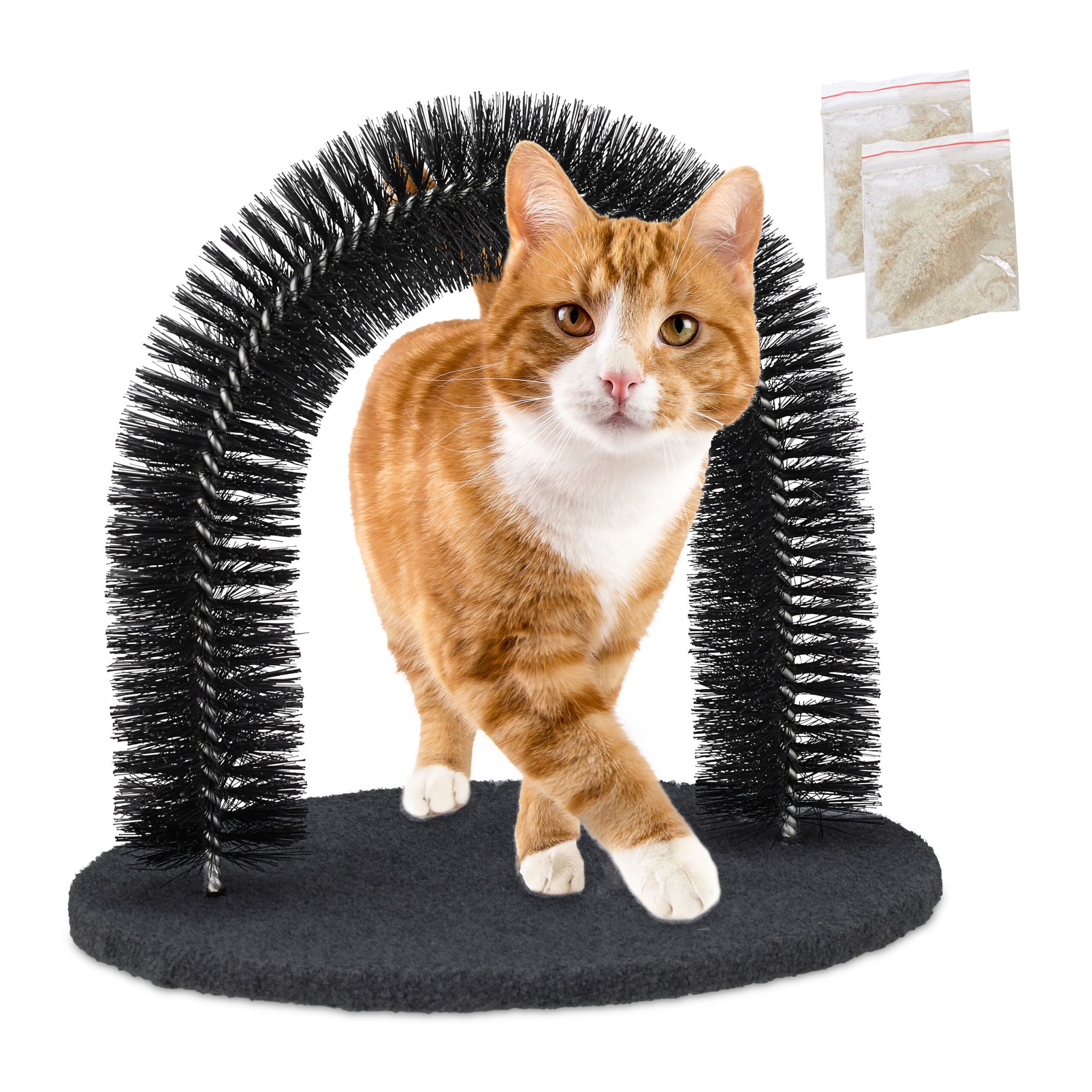 Enthaarungsbogen für Katzen Schwarz