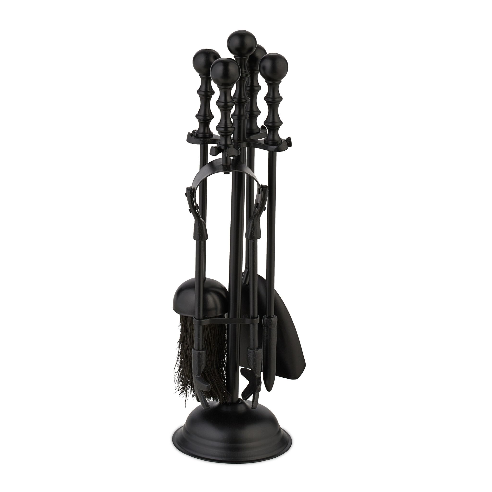 Kaminbesteck 5tlg. Schwarz