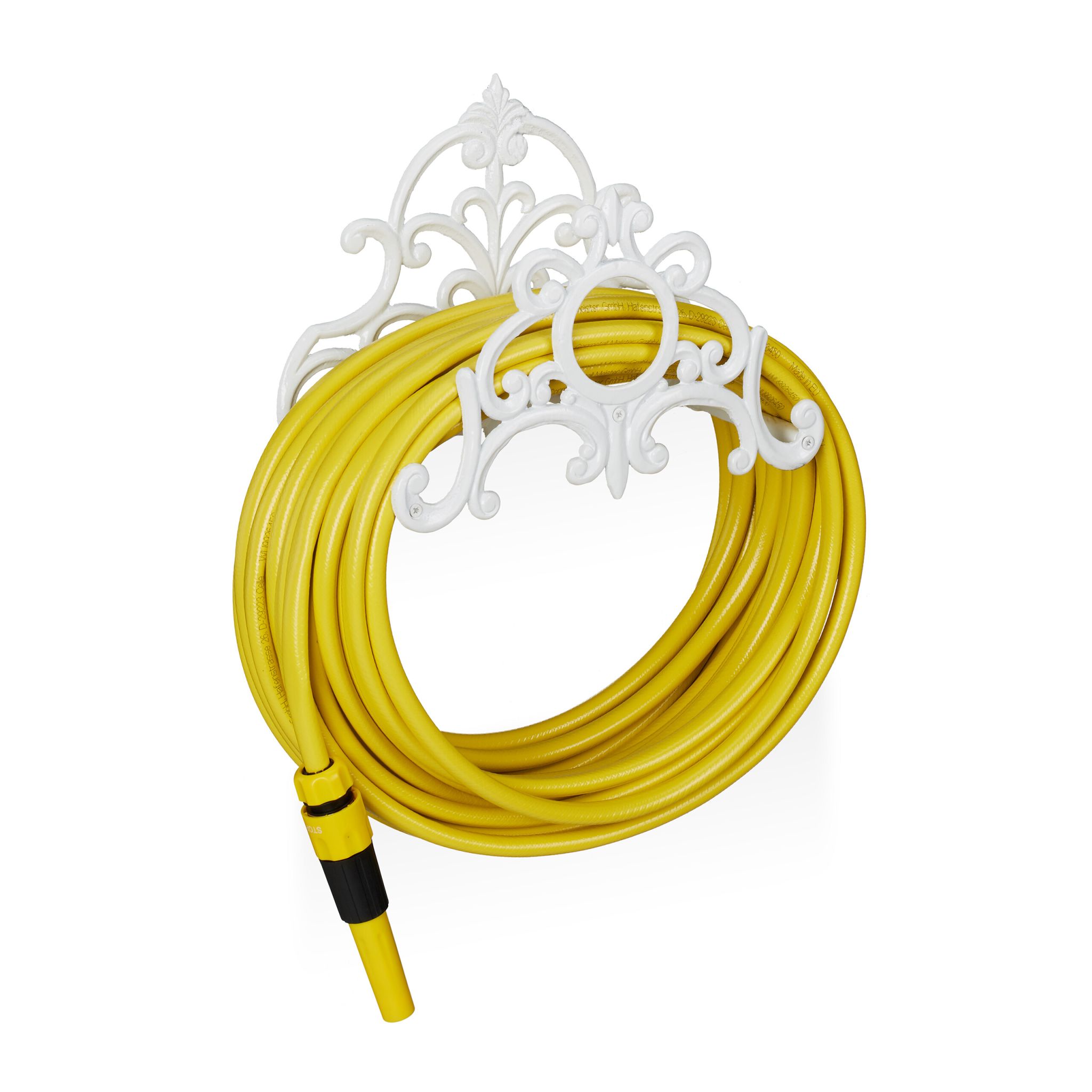 Schlauchhalter Vintage Weiss