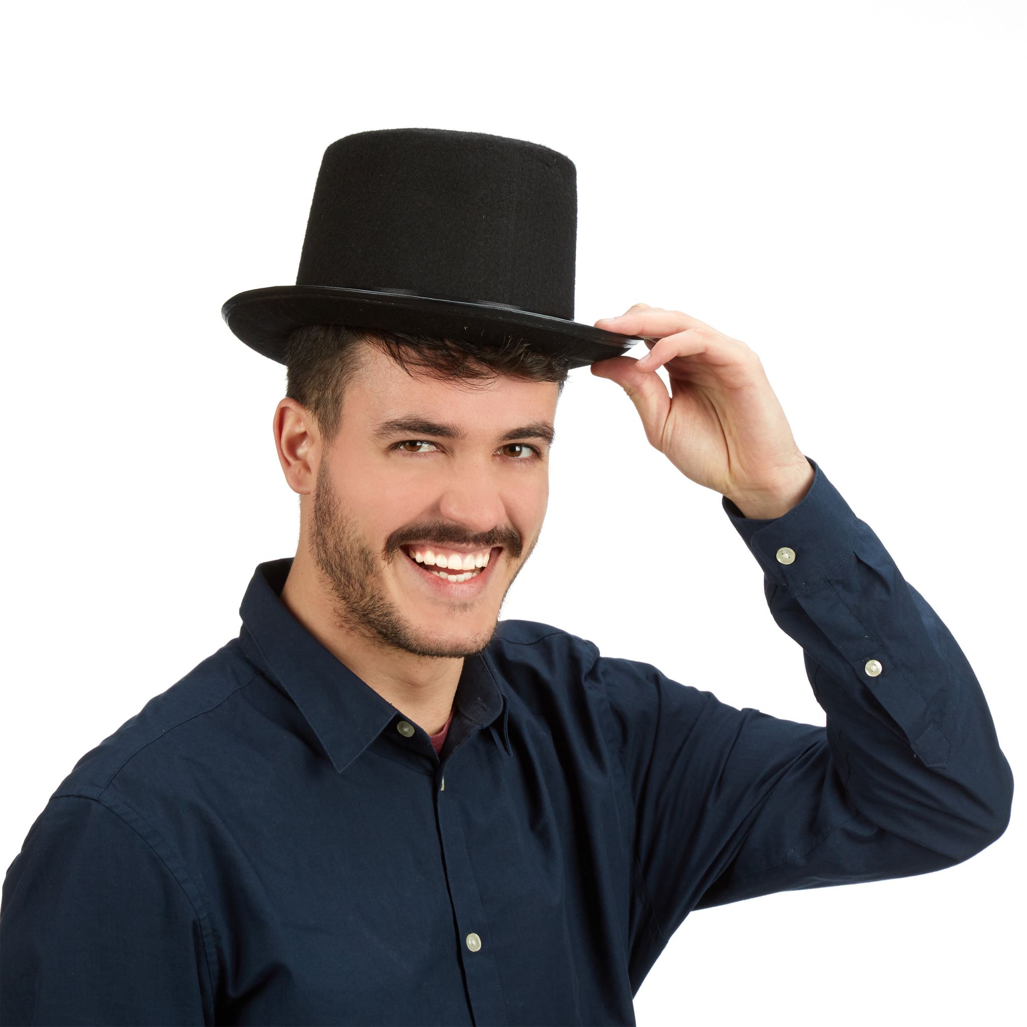 Zylinderhut Schwarz