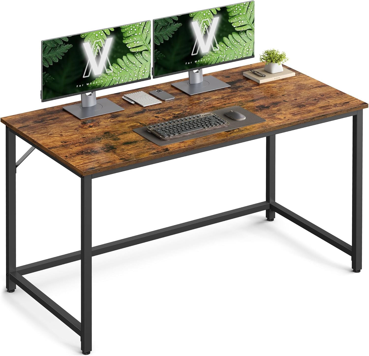 Schreibtisch 120x60x76 cm Industrie Design