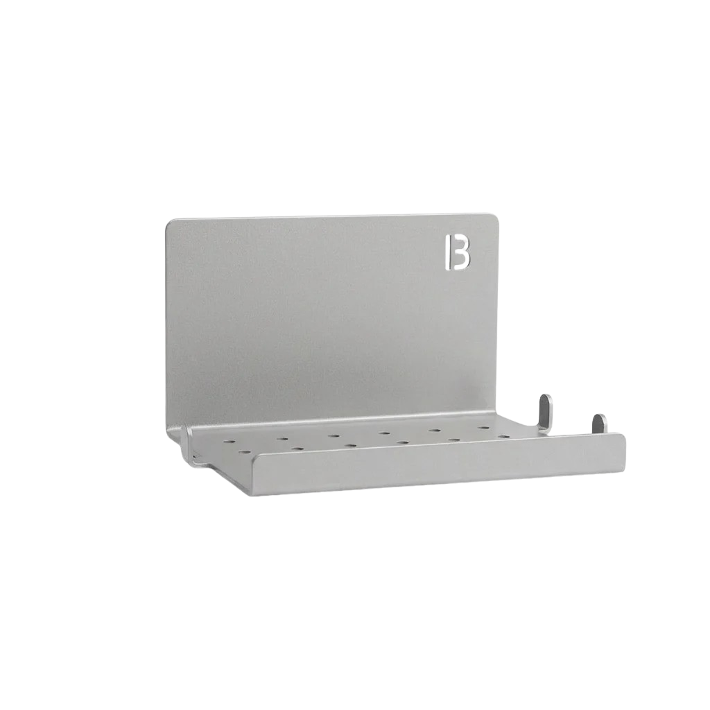 Seifenhalter zur Wandmontage silber