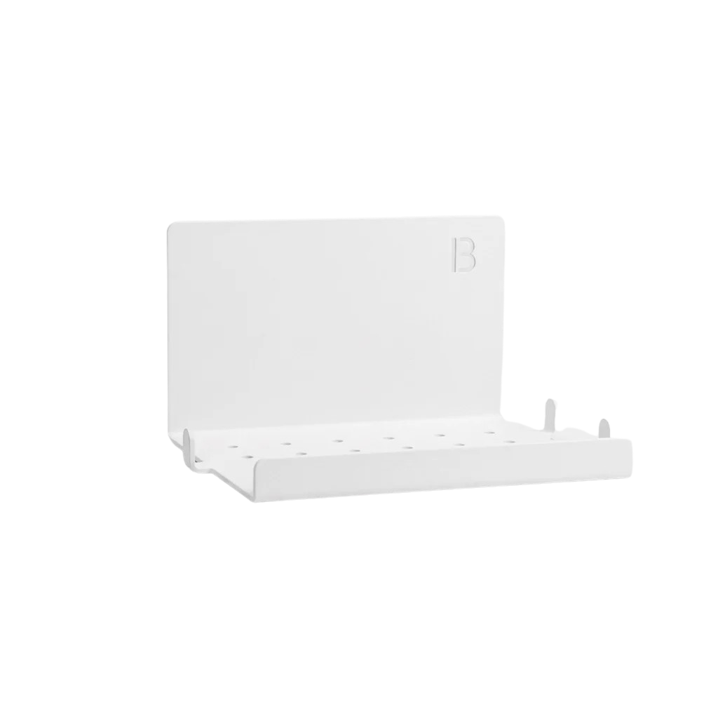 Seifenhalter zur Wandmontage weiss