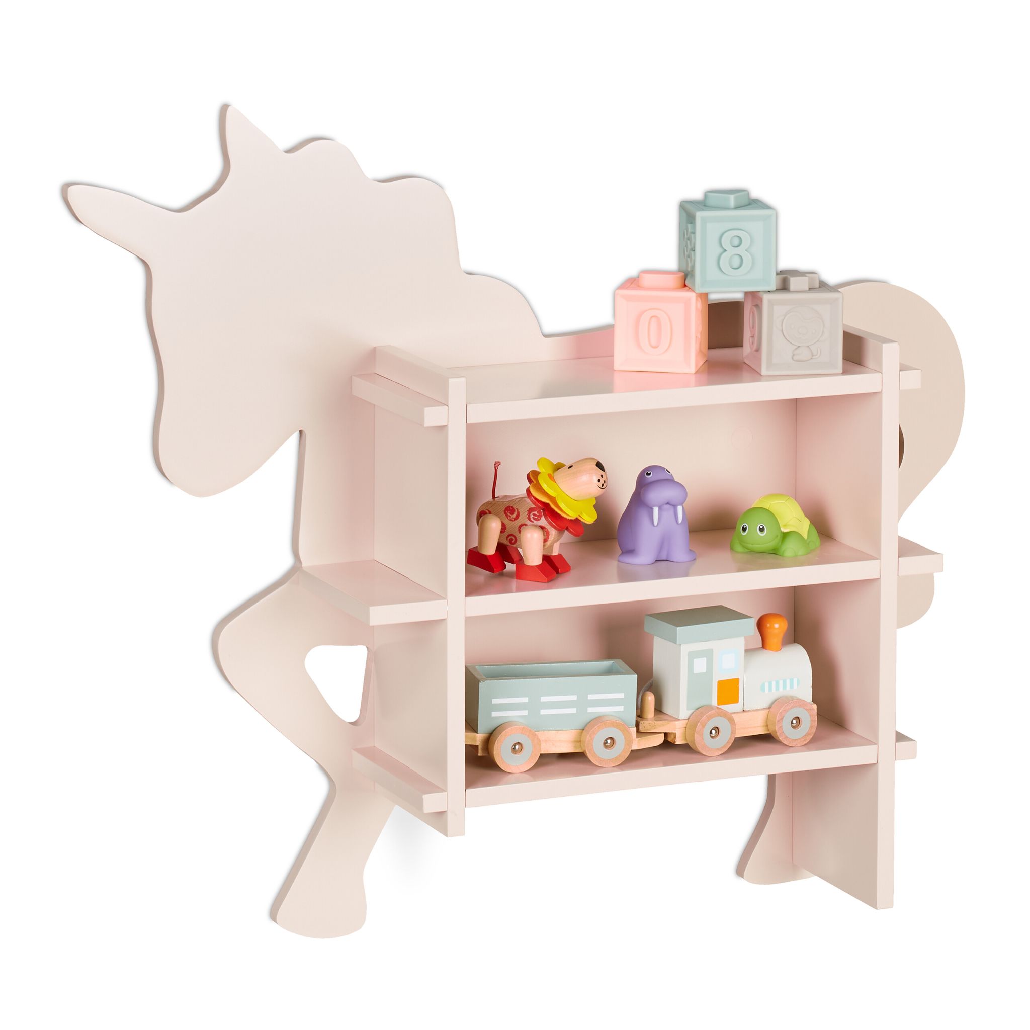 Kinderregal Einhorn Rosa