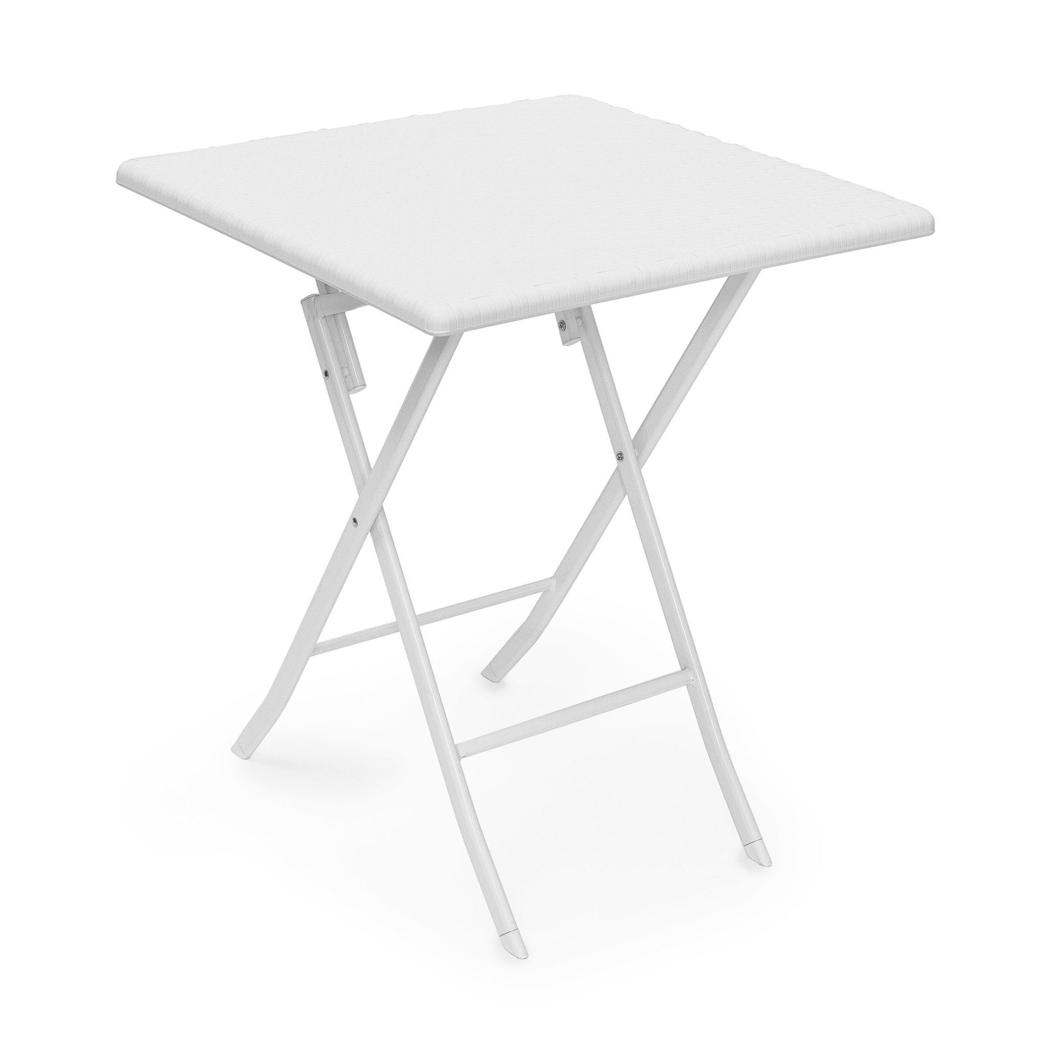 Gartentisch klappbar BASTIAN Weiss