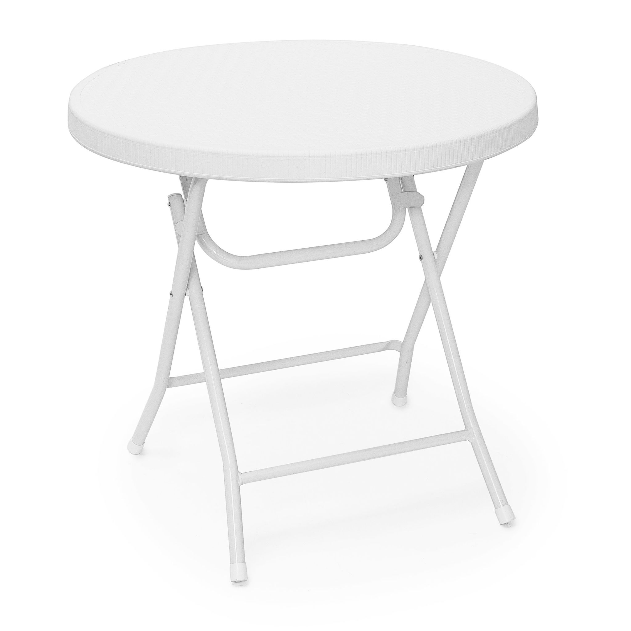 Gartentisch klappbar BASTIAN Weiss