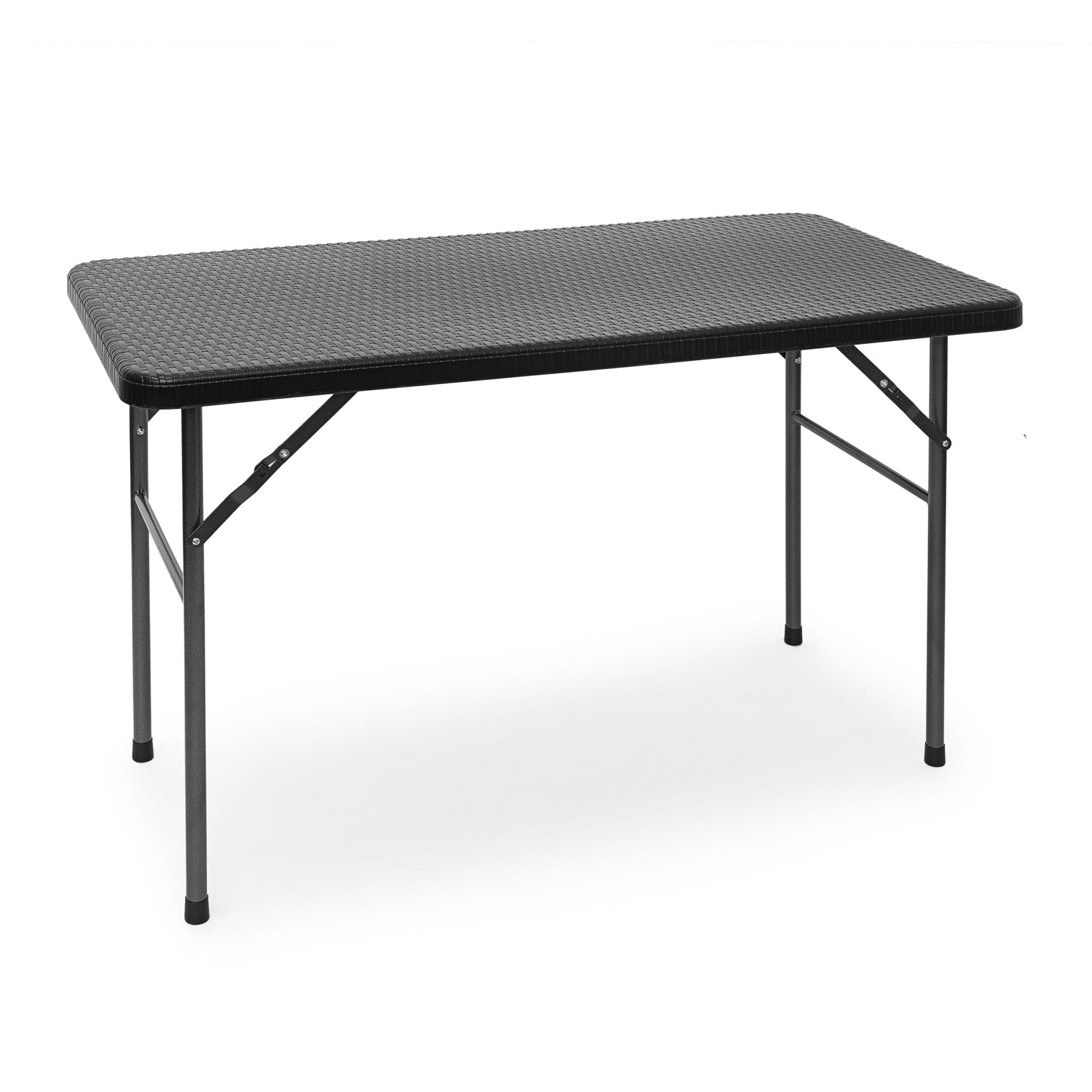 Gartentisch klappbar BASTIAN Schwarz