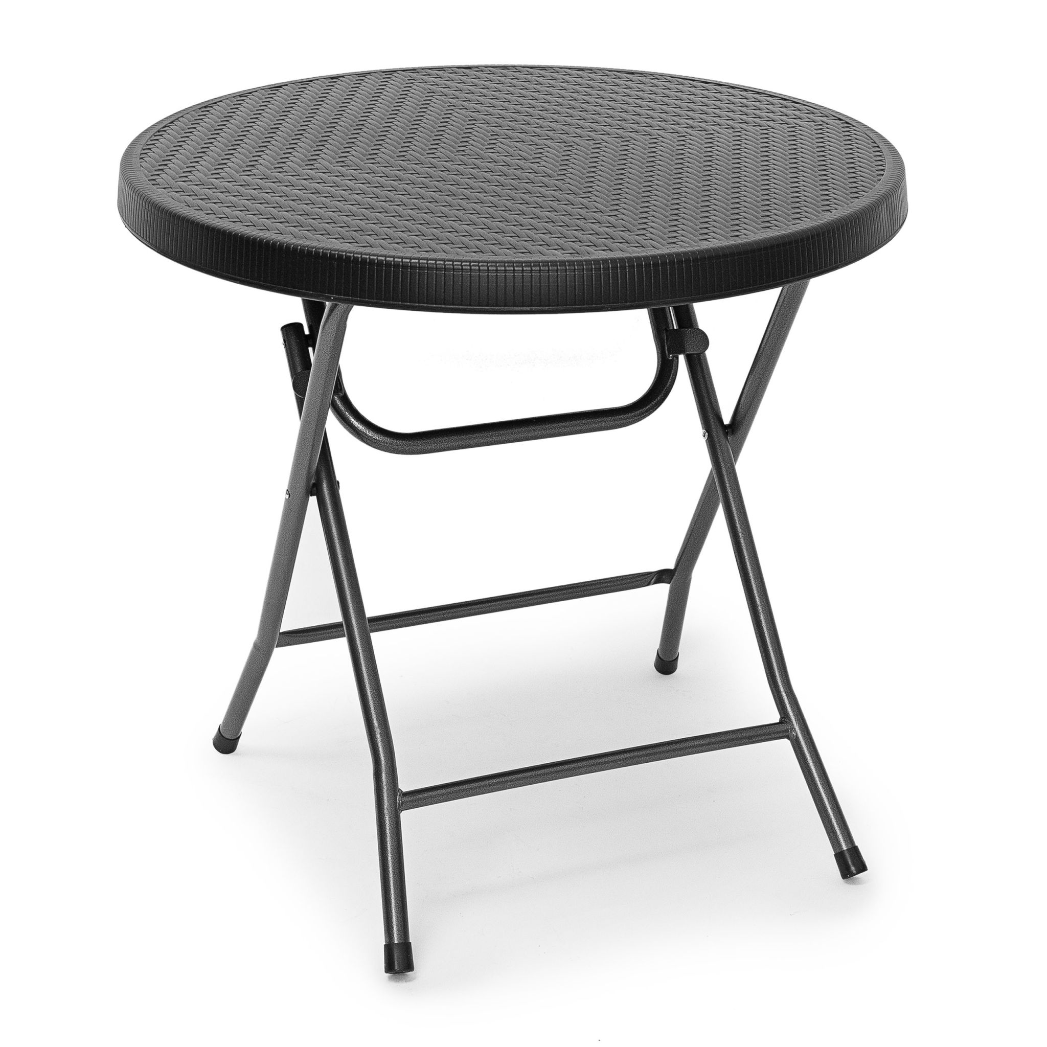 Gartentisch klappbar BASTIAN Schwarz