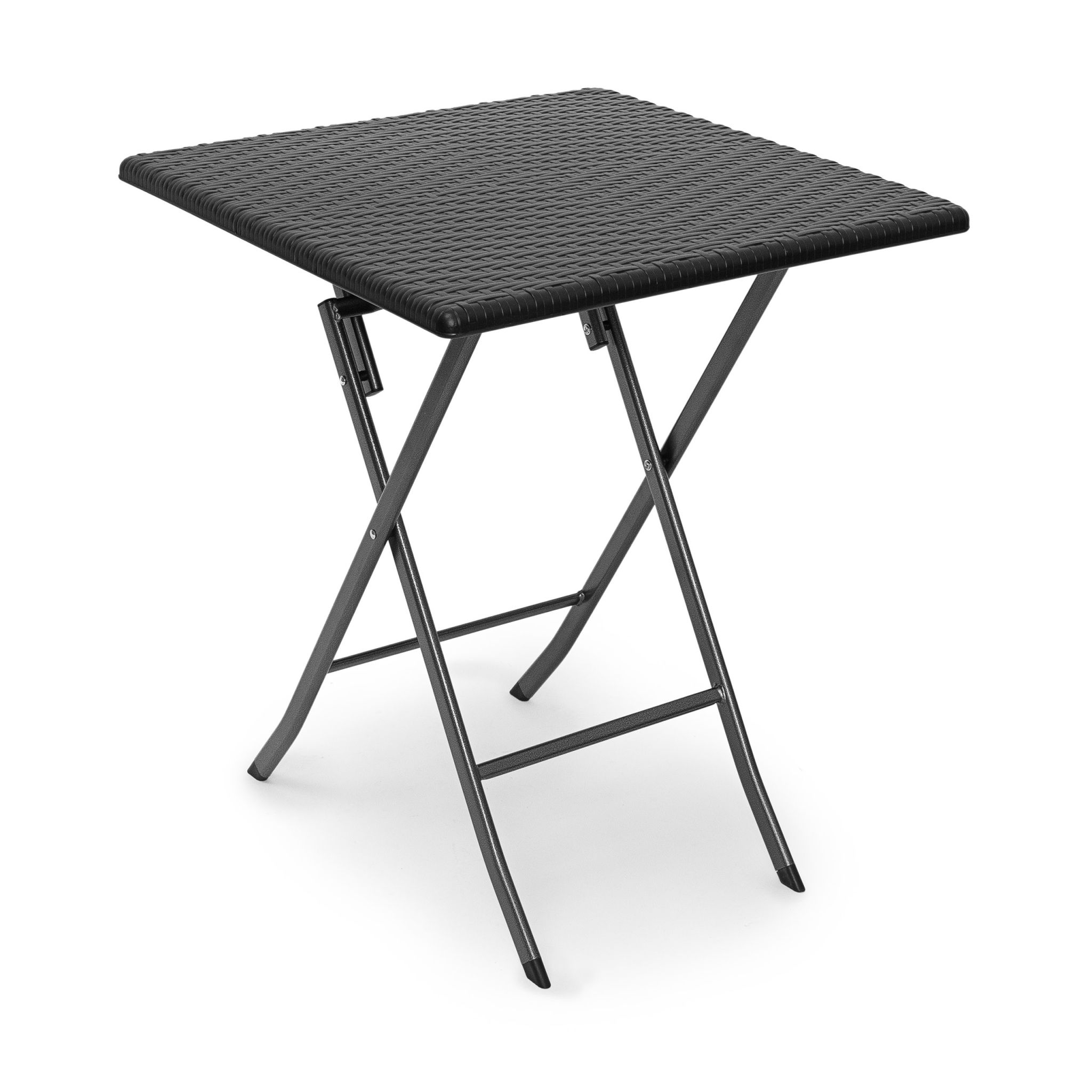 Gartentisch klappbar BASTIAN Schwarz