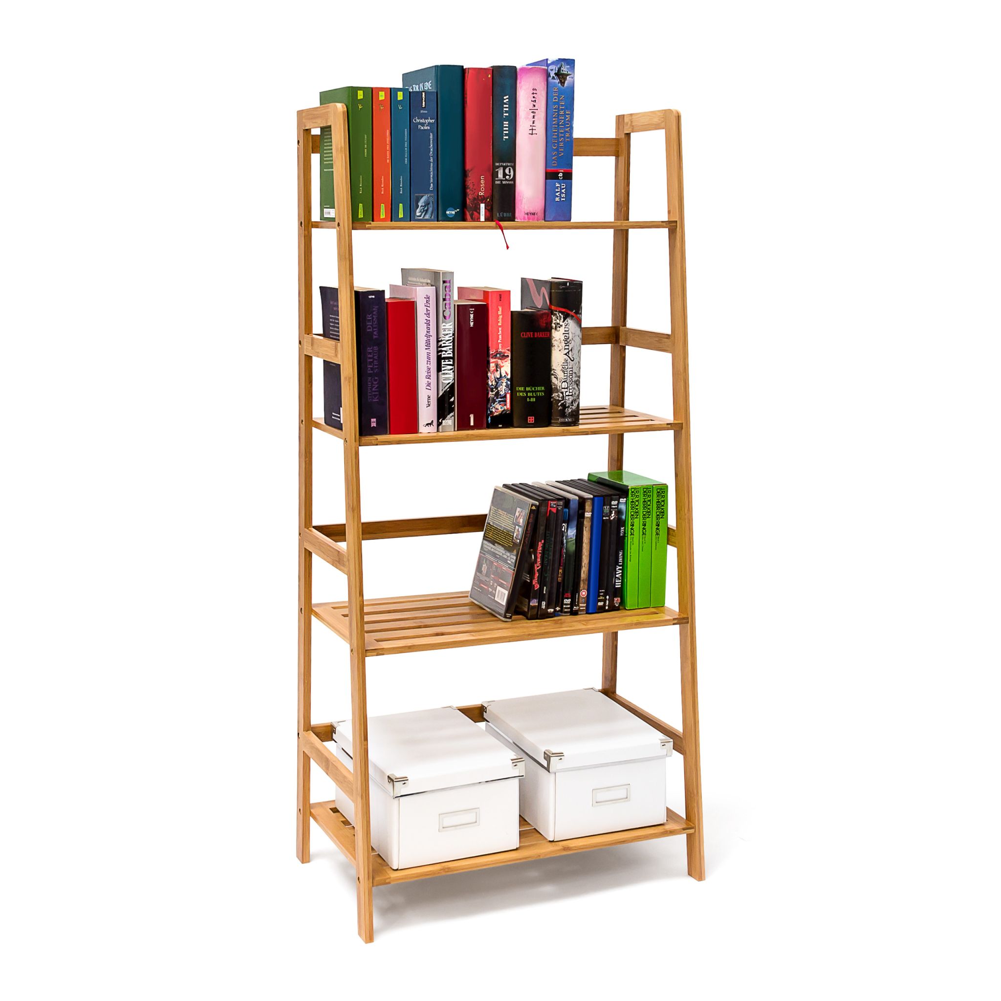 Bücherregal Bambus Hellbraun