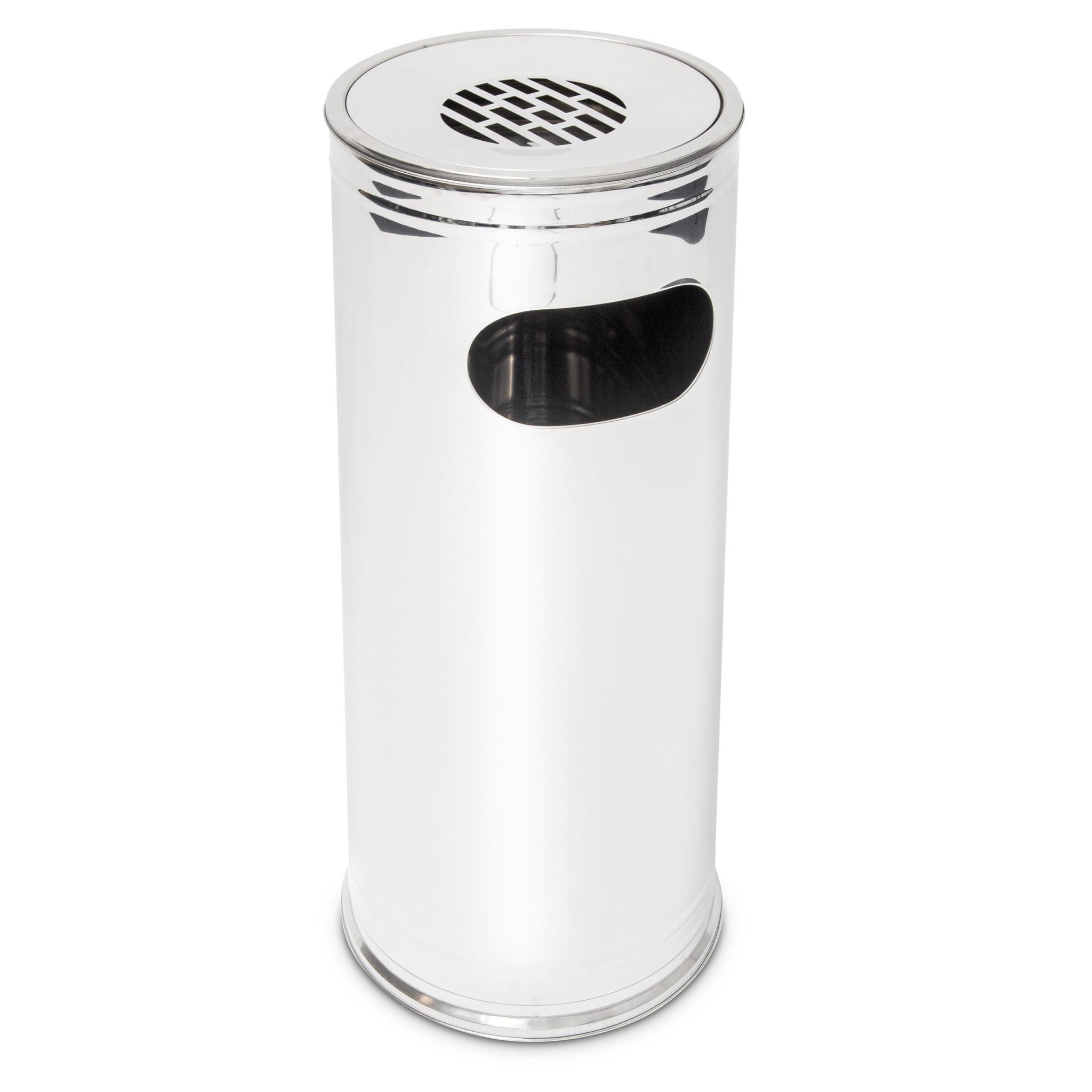 Standaschenbecher sen 75cm Silber