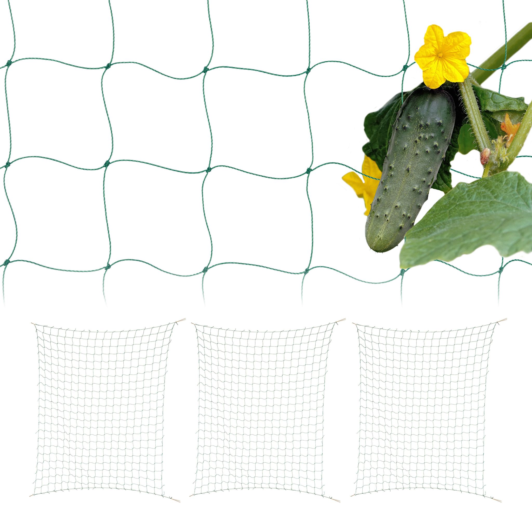 Ranknetz 200 x 250cm 4er-Set Grün
