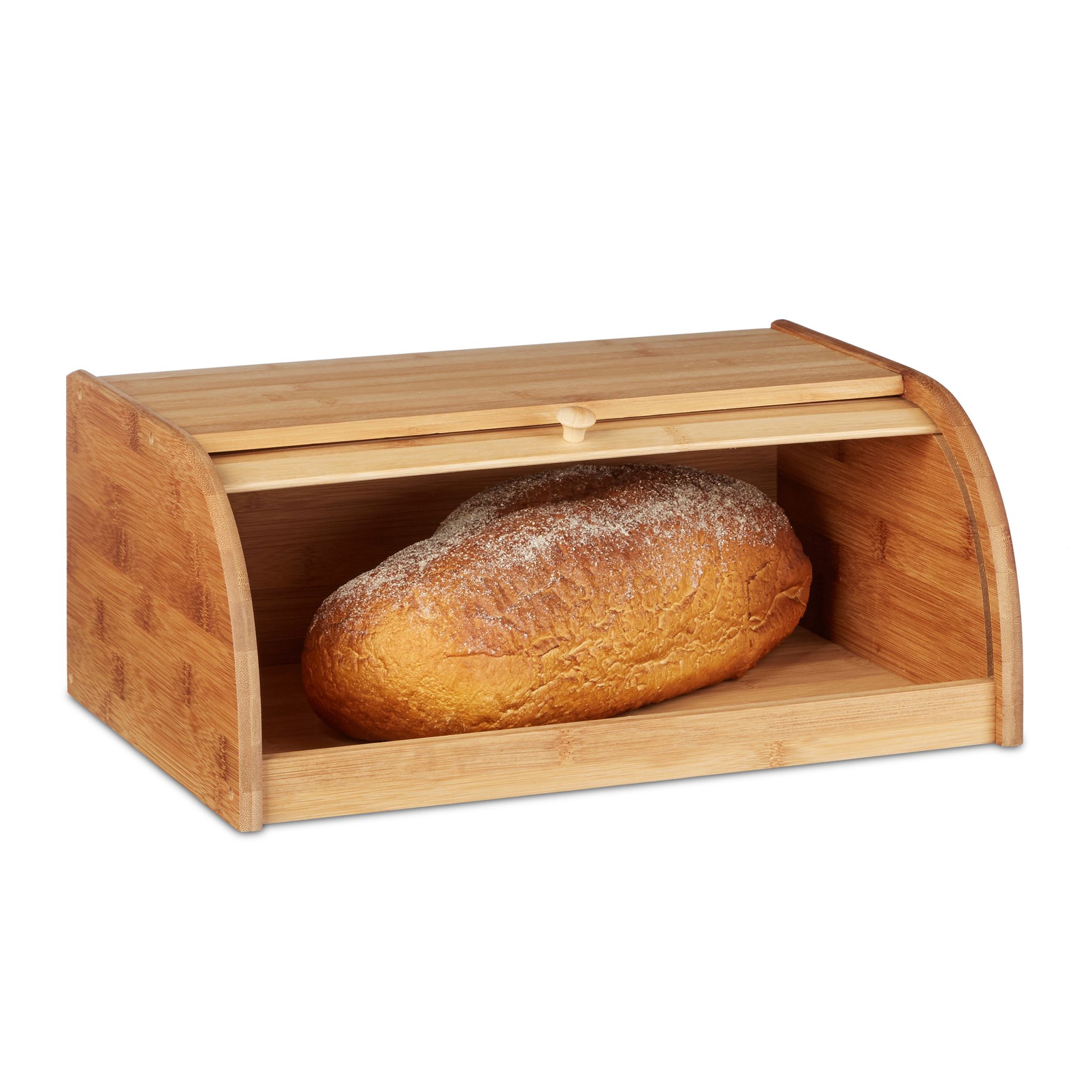 Brotkasten Bambus Hellbraun