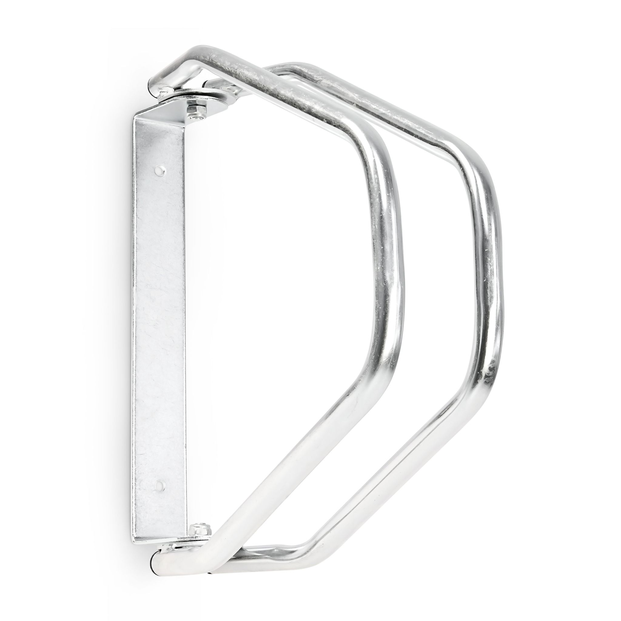 Fahrradständer Wand einstellbar Silber