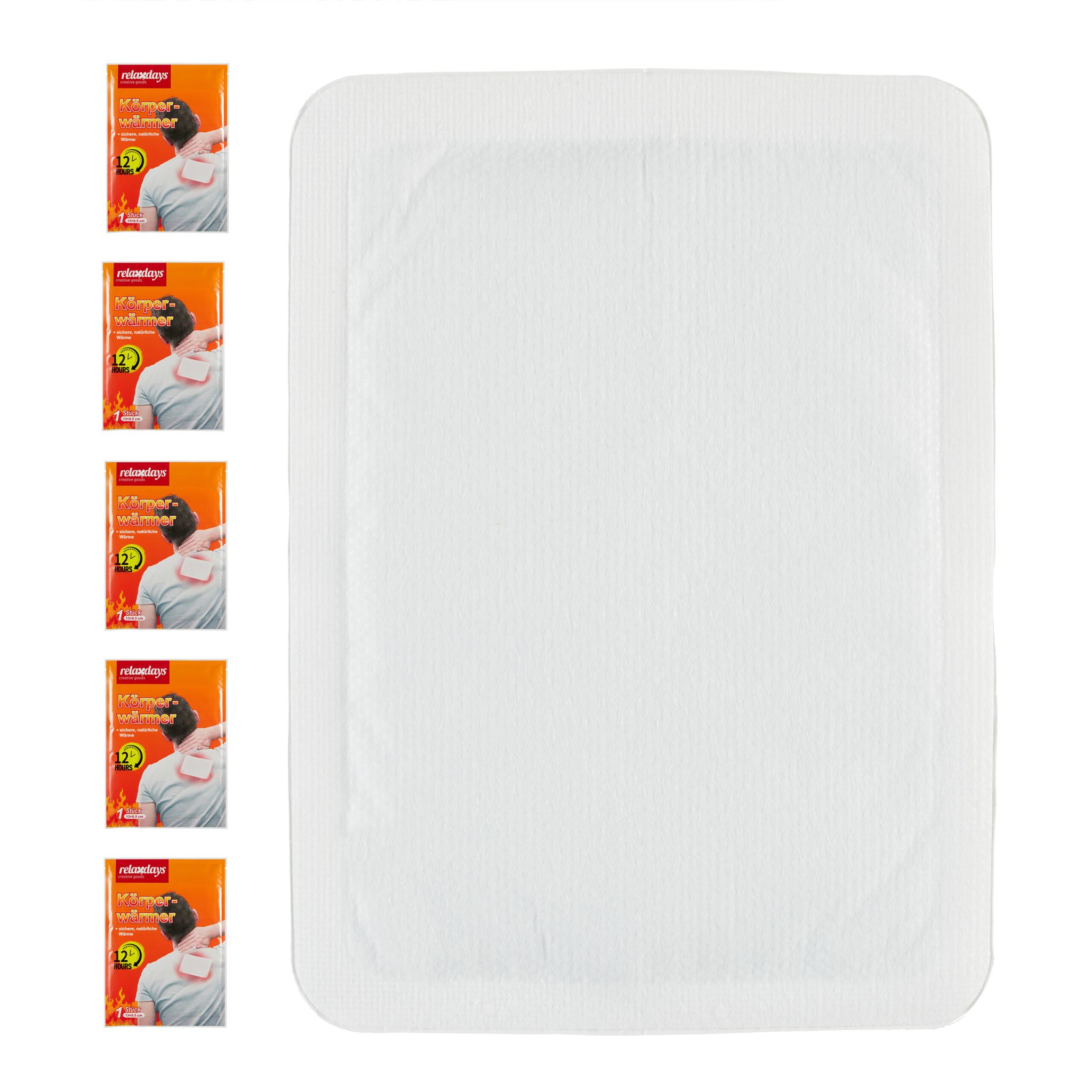 Wärmepads für den Körper Weiss