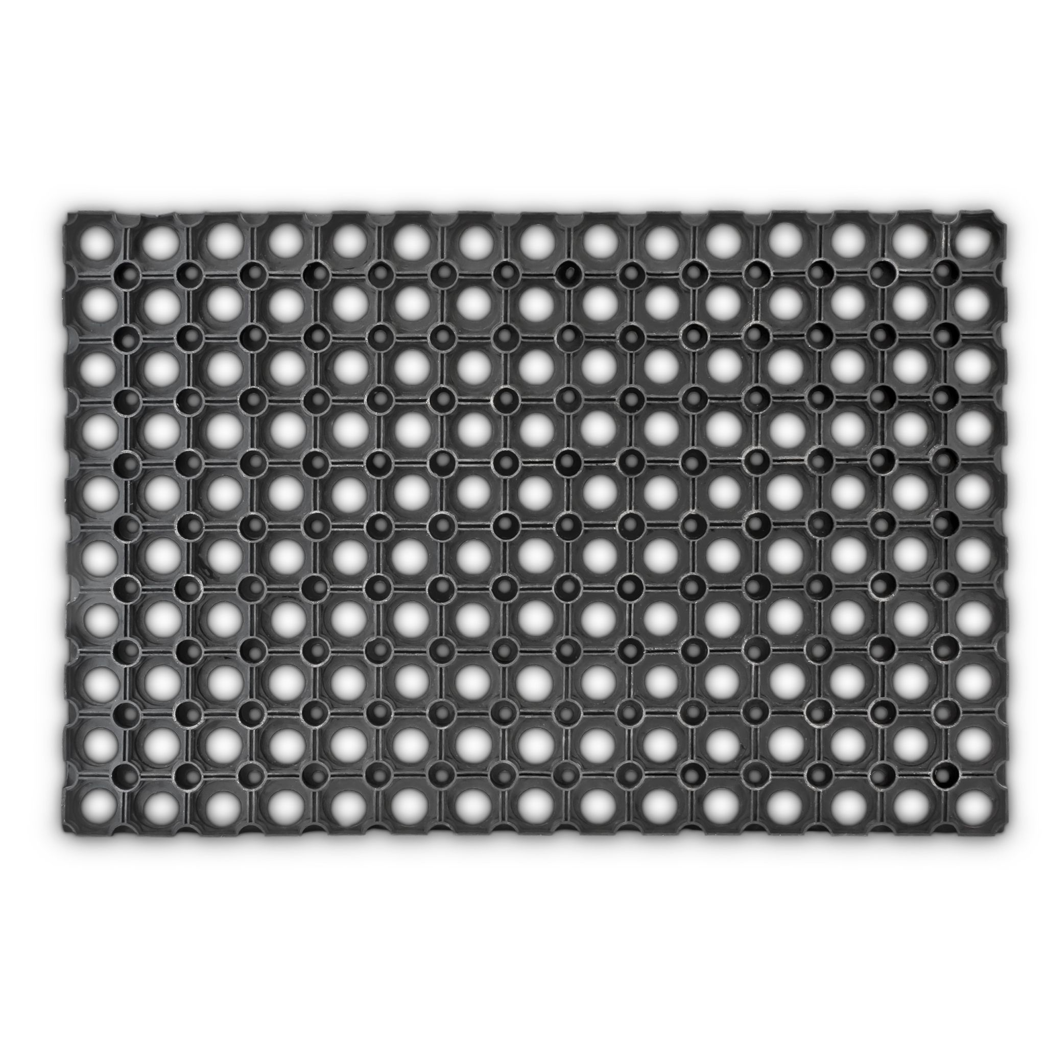 Fussabtreter Gummi 60 x 40cm Schwarz