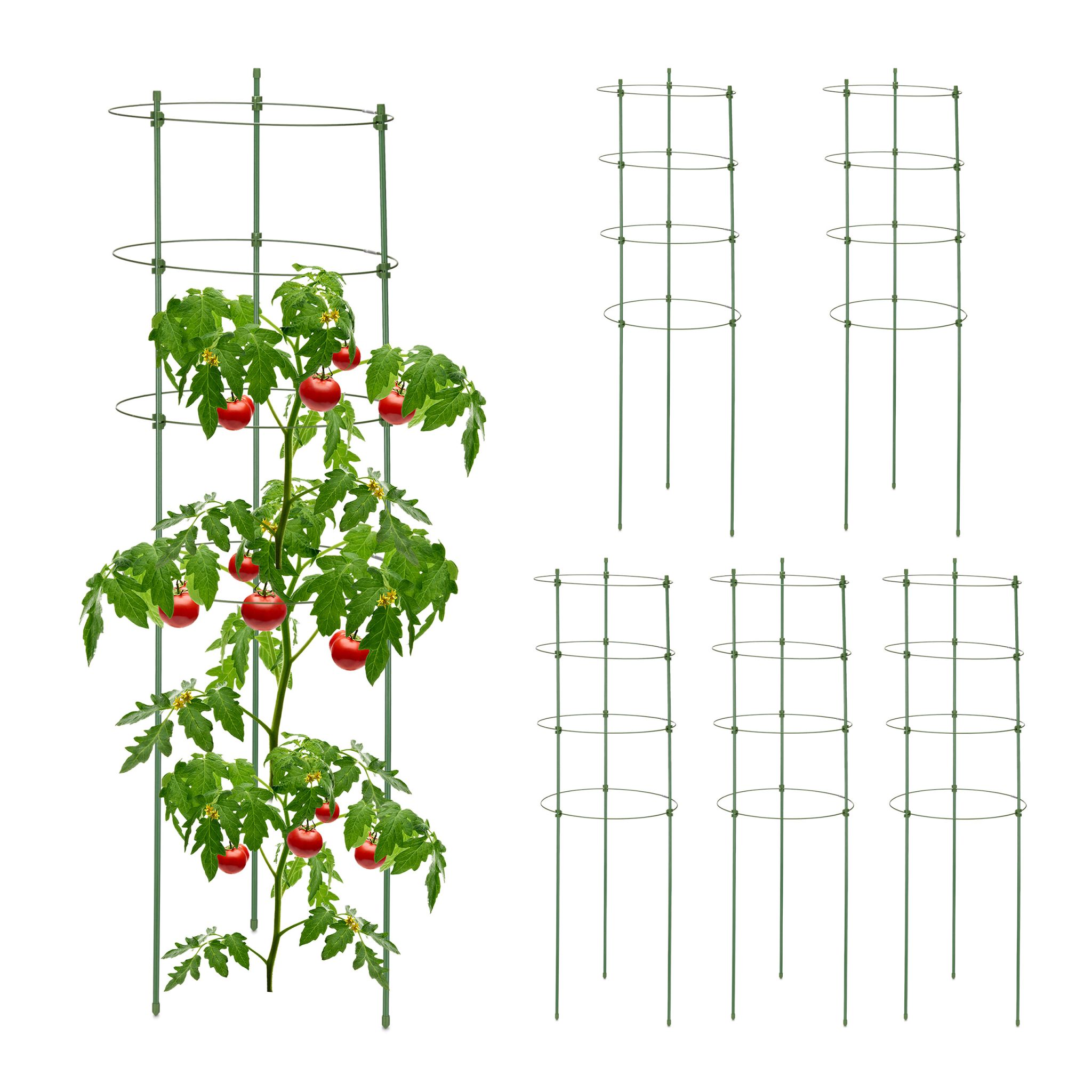 Rankhilfe 90cm 6er-Set Grün
