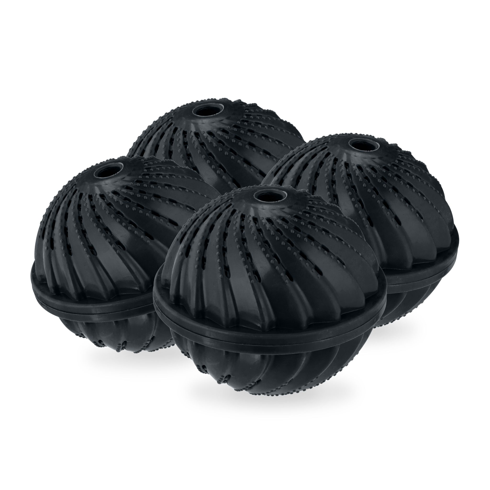 Waschball 4er-Set Schwarz